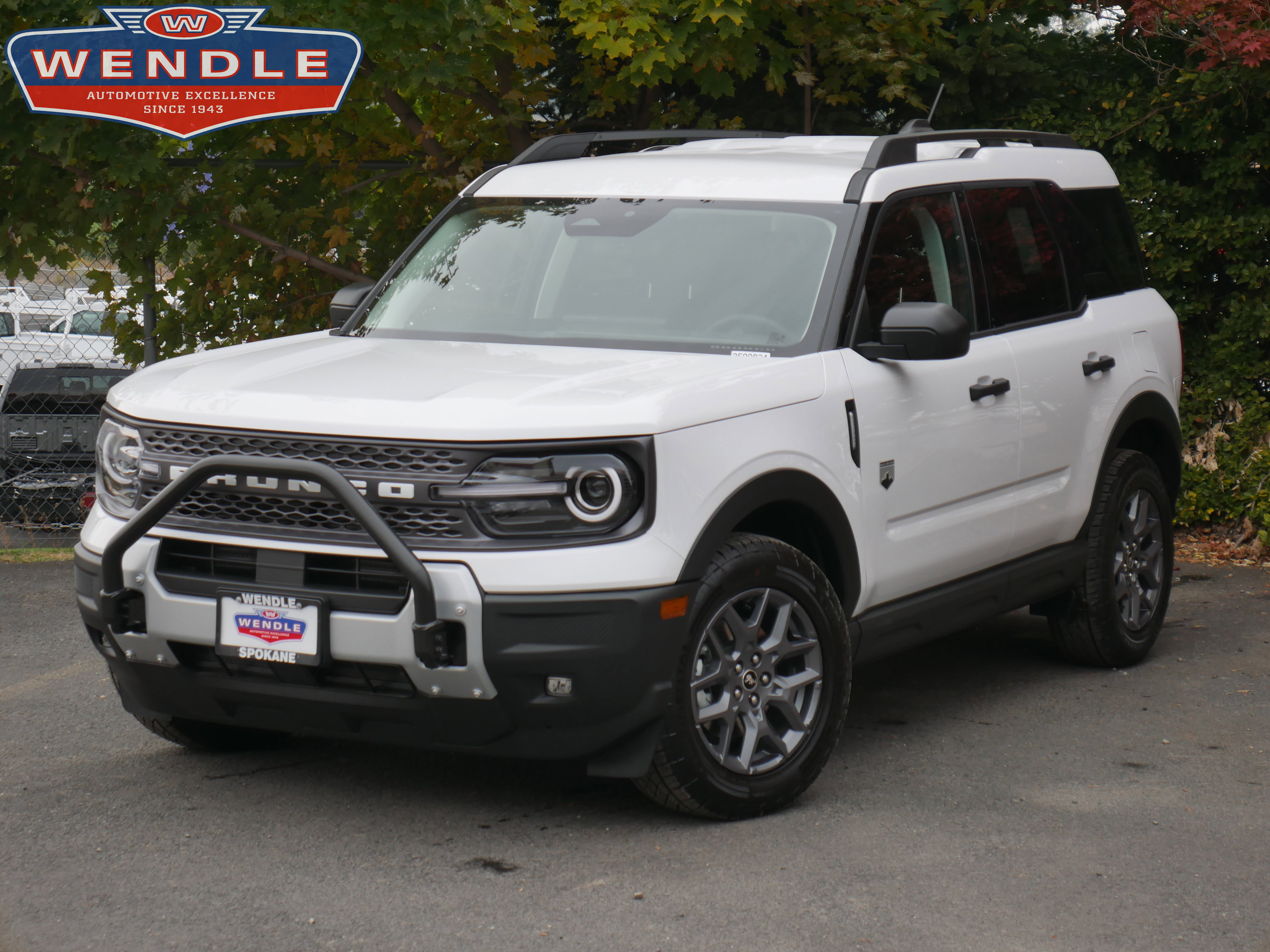2025 Ford Bronco Sport Big Bend, Oxford White for sale in Spokane, WA — photo 1 of 35