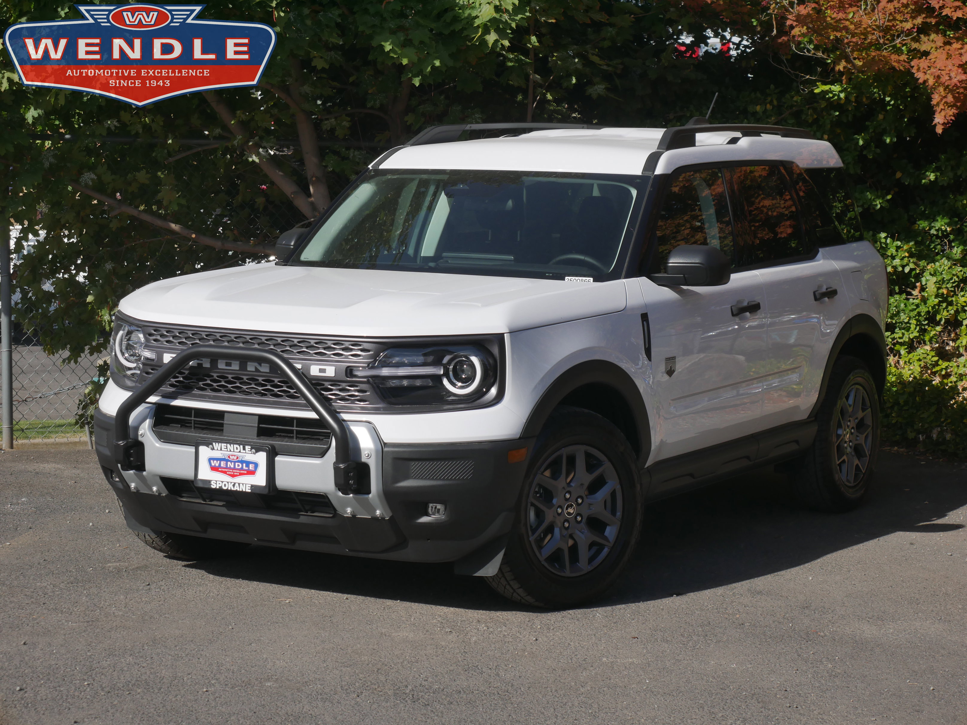 2025 Ford Bronco Sport Big Bend, Oxford White for sale in Spokane, WA — photo 1 of 35