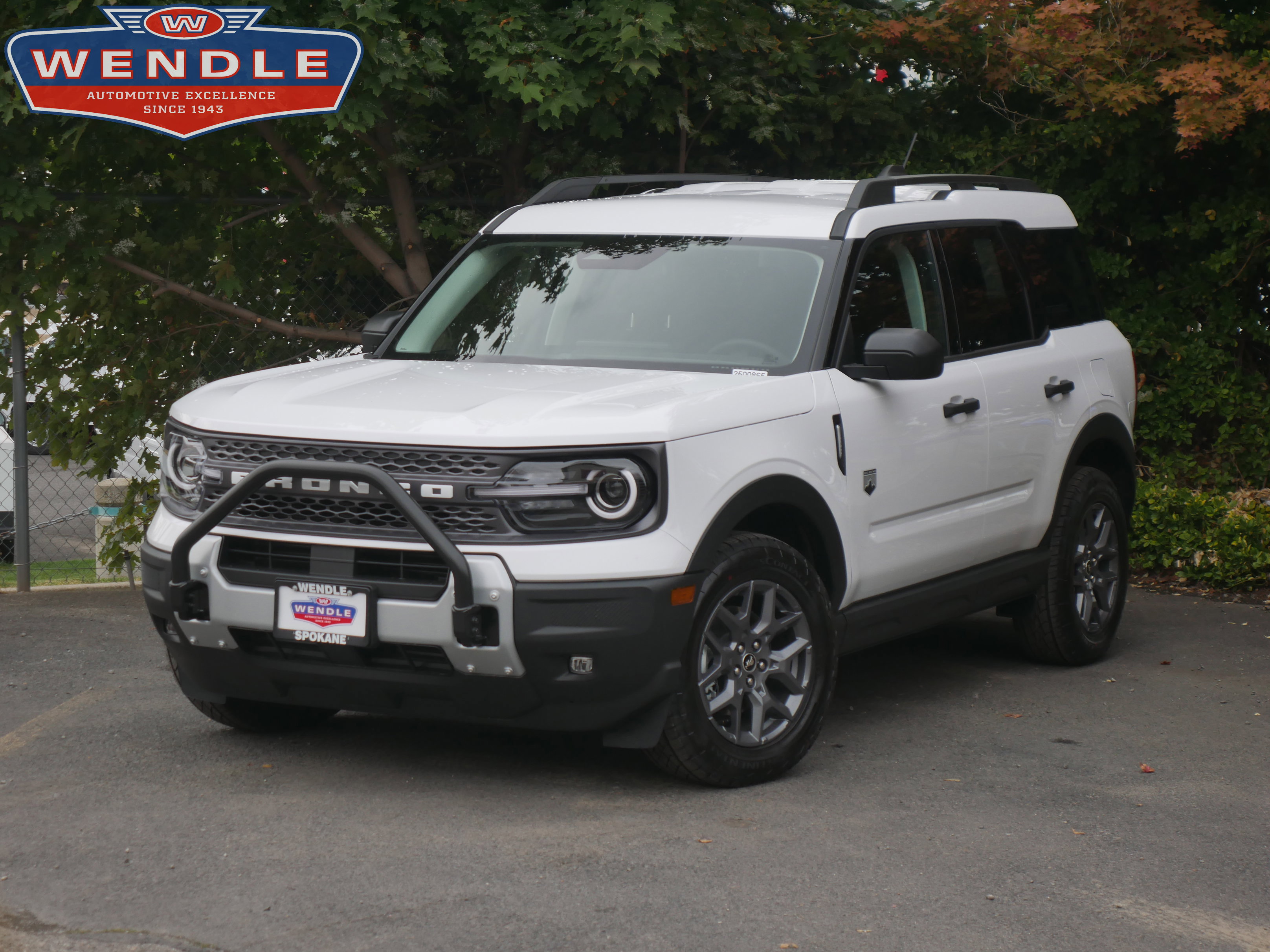 2025 Ford Bronco Sport Big Bend, Oxford White for sale in Spokane, WA — photo 1 of 35