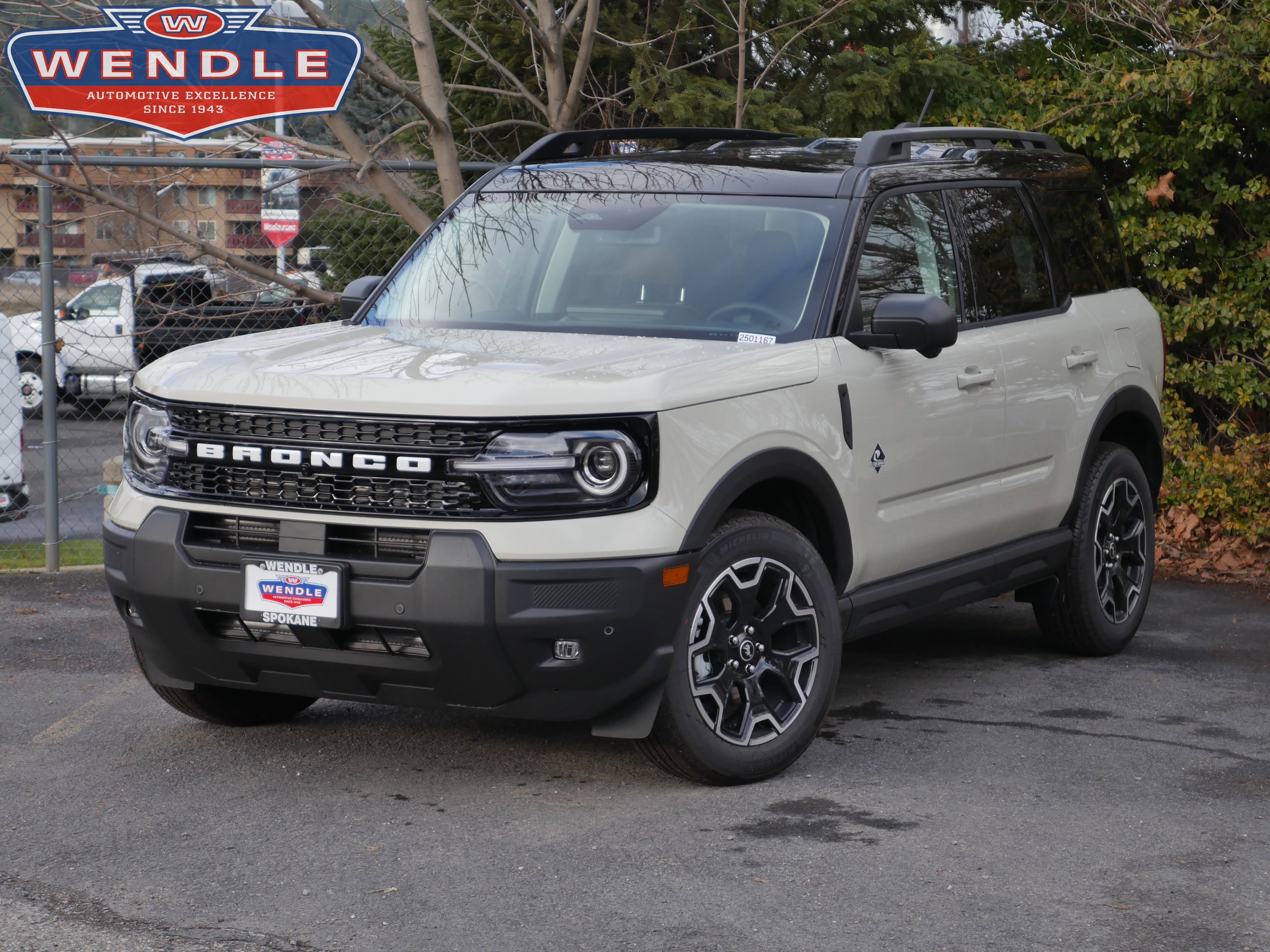 2025 Ford Bronco Sport Outer Banks, Desert Sand for sale in Spokane, WA — photo 1 of 38