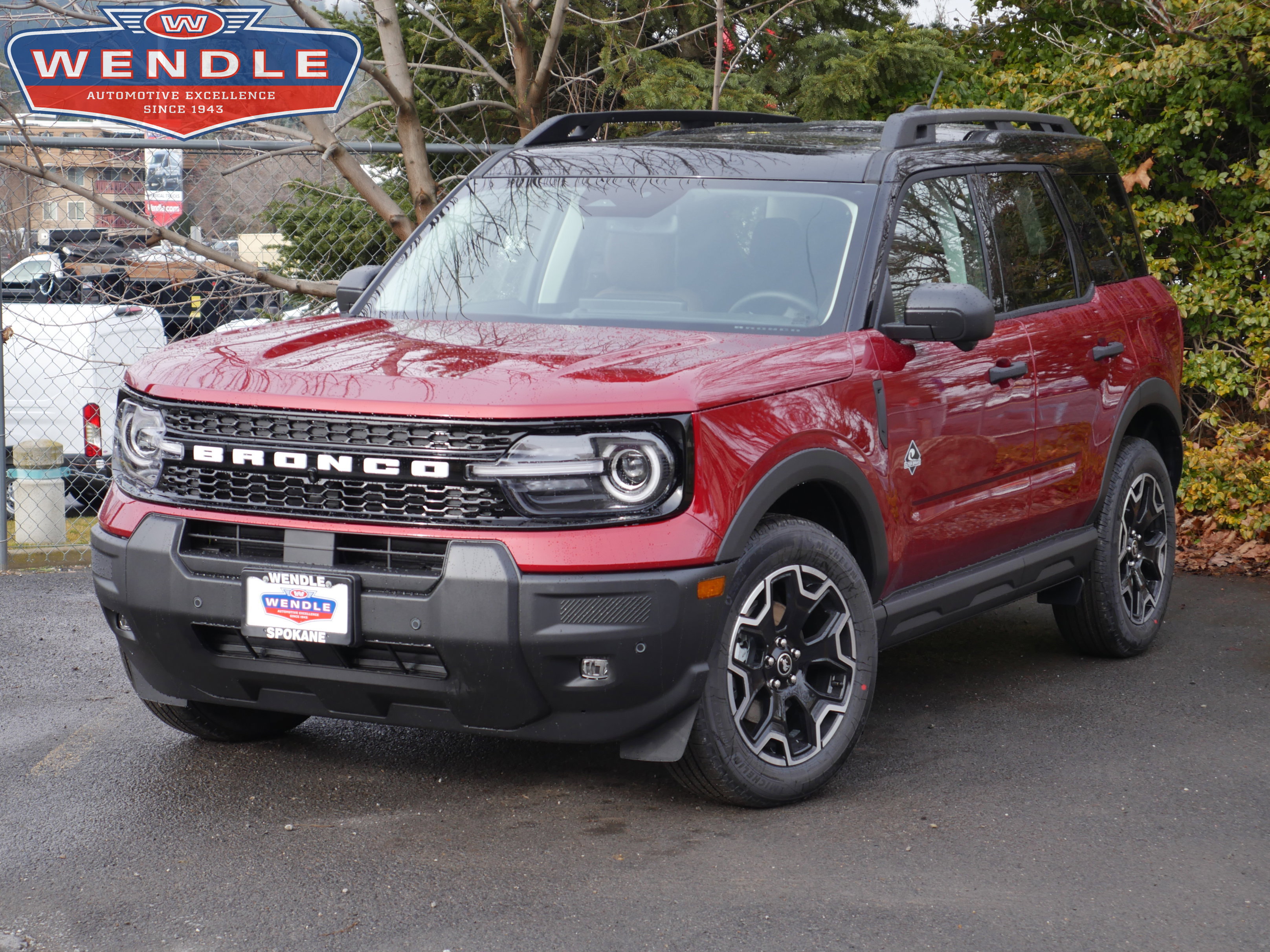 2026 Ford Bronco Sport Outer Banks, Ruby Red Metallic Tinted Clearcoat for sale in Spokane, WA — photo 1 of 39