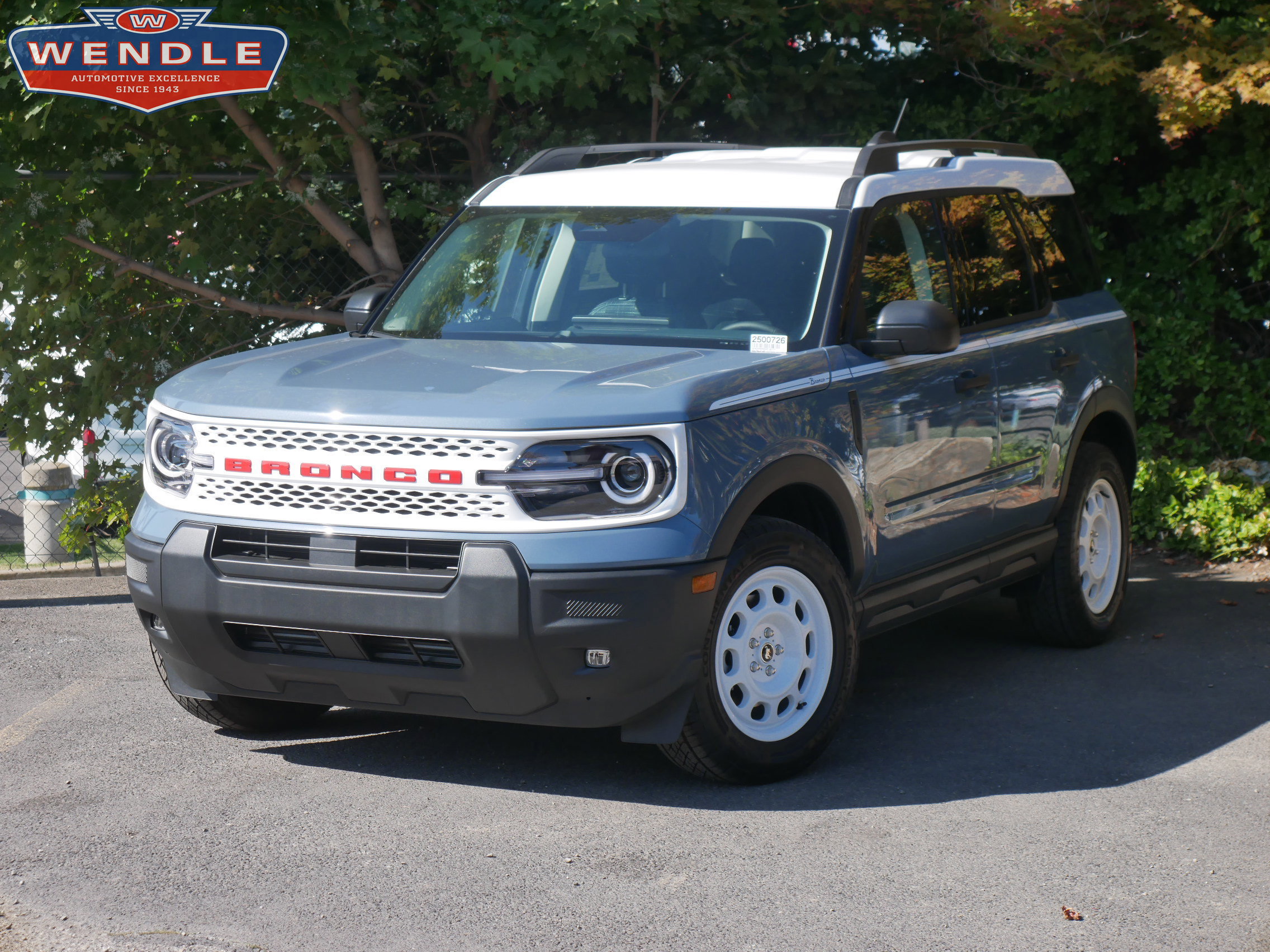 2025 Ford Bronco Sport Heritage, Azure Gray Metallic Tri-Coat for sale in Spokane, WA — photo 1 of 32