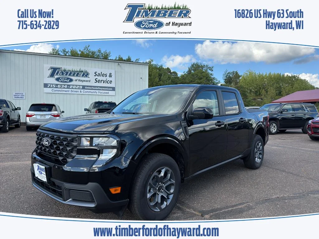 2025 FORD Maverick XLT, Shadow Black for sale in Hayward, WI — photo 1 of 27