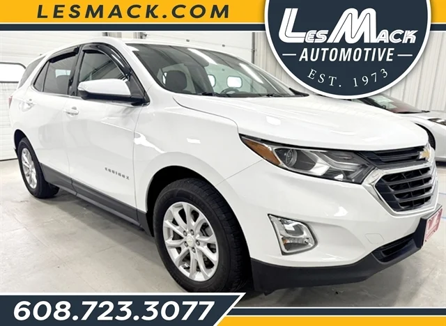 2019 CHEVROLET EQUINOX LT, WHITE for sale in Lancaster, WI — photo 1 of 31