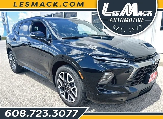 2025 CHEVROLET BLAZER RS, Black for sale in Lancaster, WI — photo 1 of 41