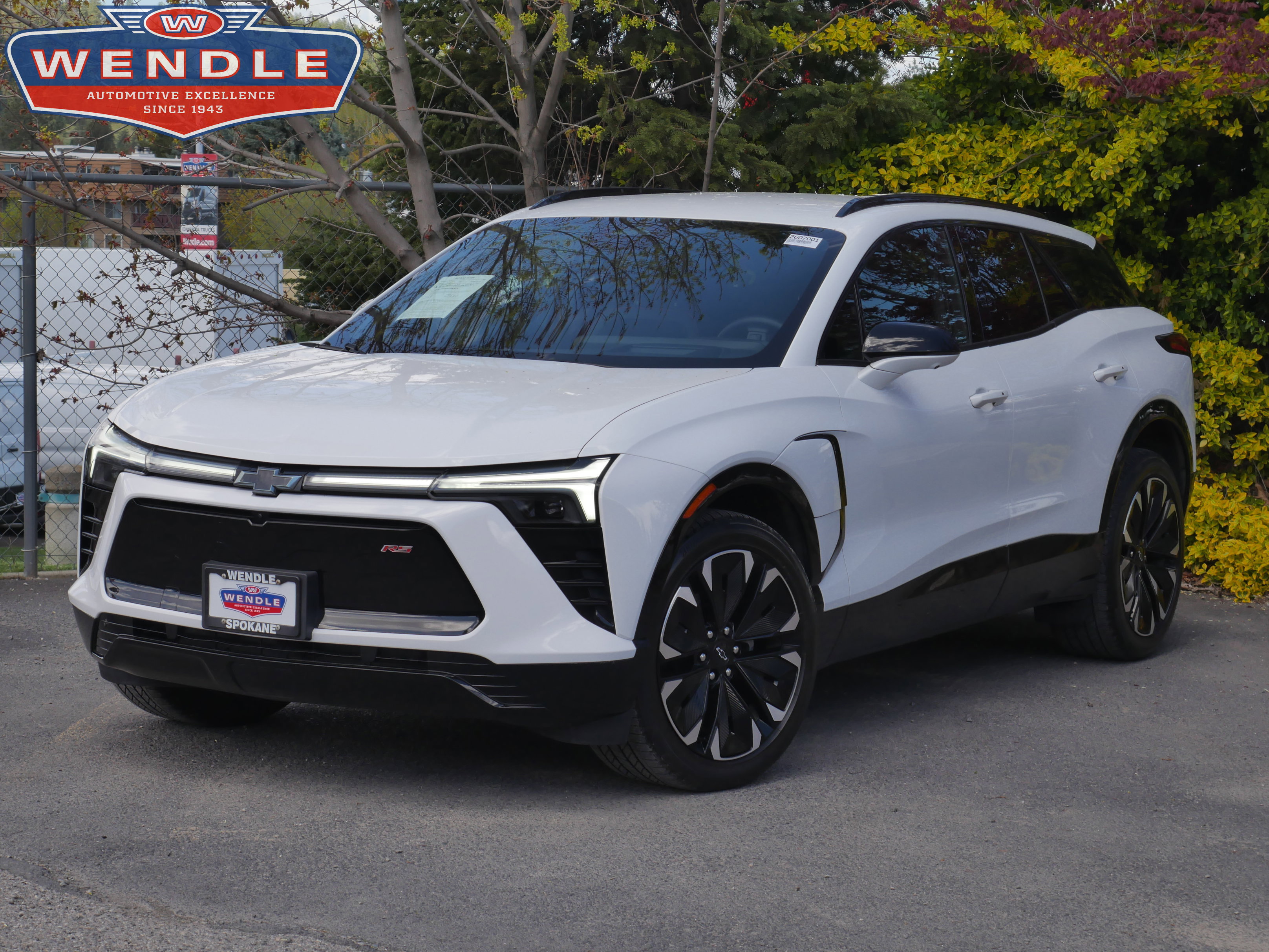 2024 Chevrolet Blazer EV eAWD RS, Summit White for sale in Spokane, WA — photo 1 of 33