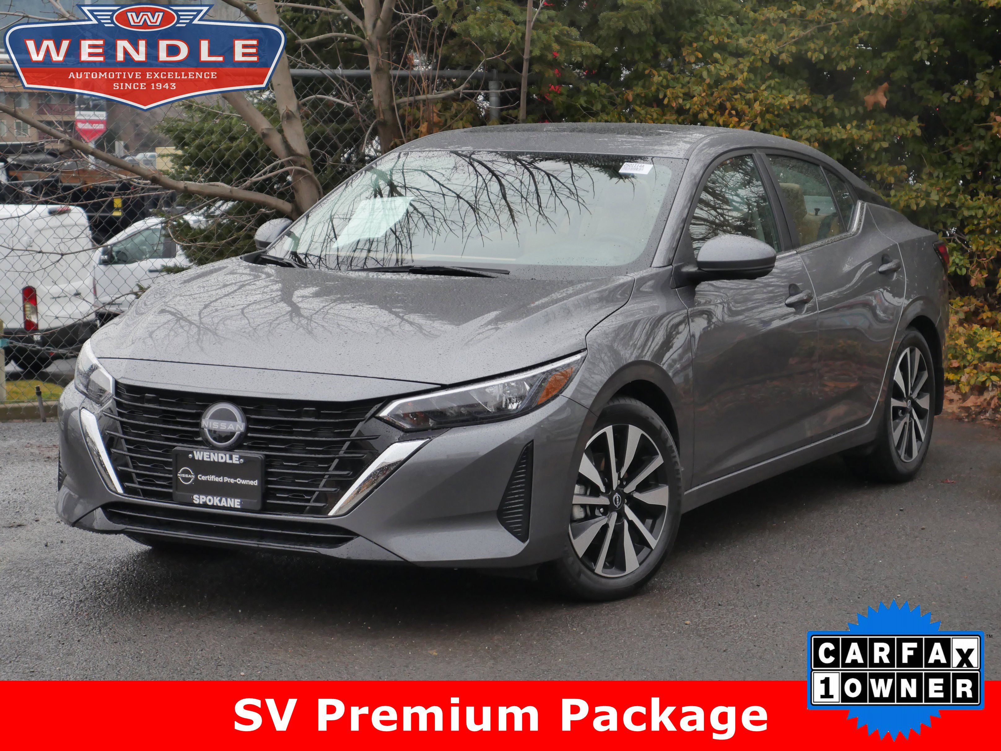 2024 Nissan Sentra SV, Gun Metallic for sale in Spokane, WA — photo 1 of 32