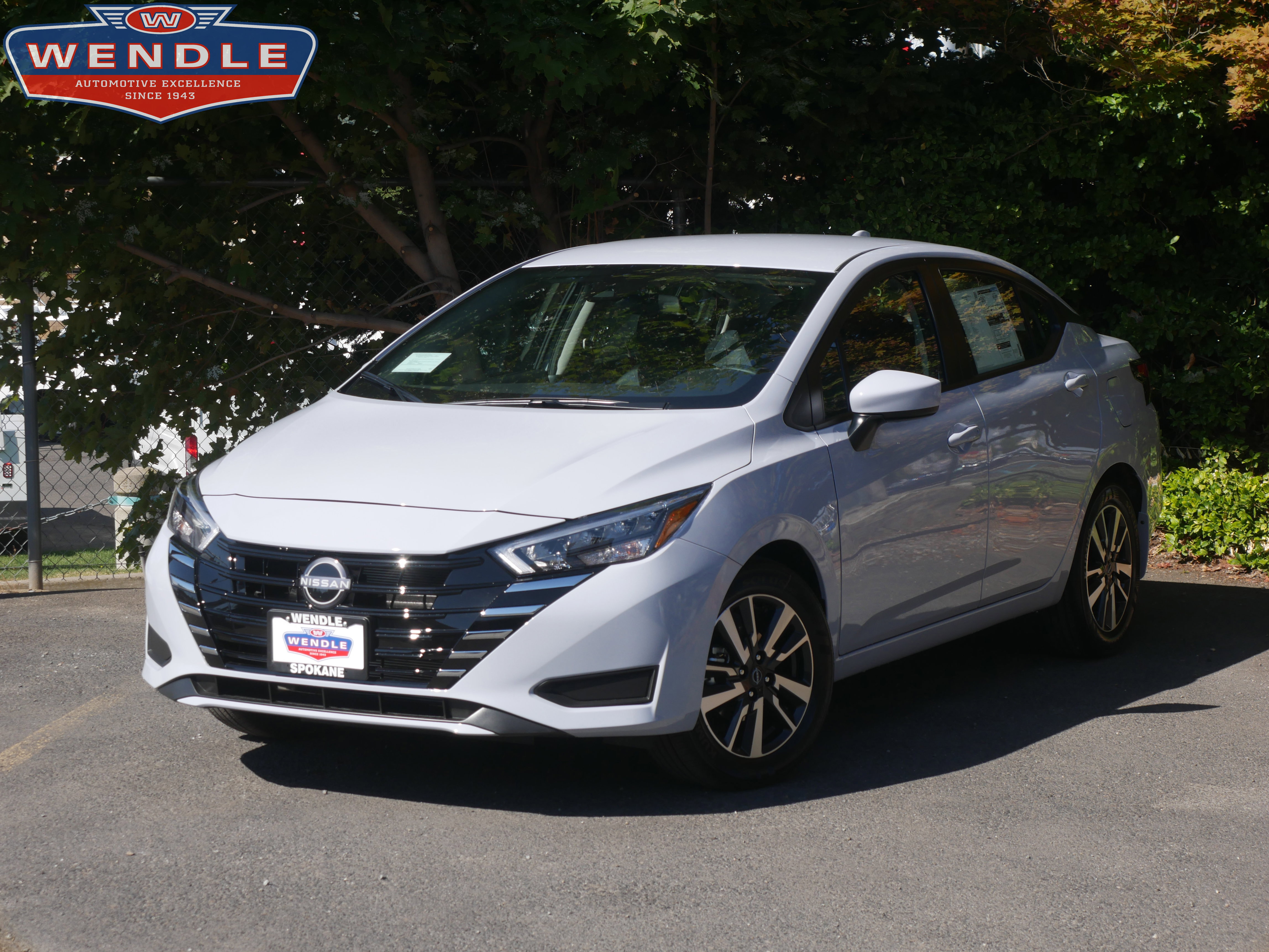 2025 Nissan Versa SV, Gray Sky Pearl for sale in Spokane, WA — photo 1 of 28