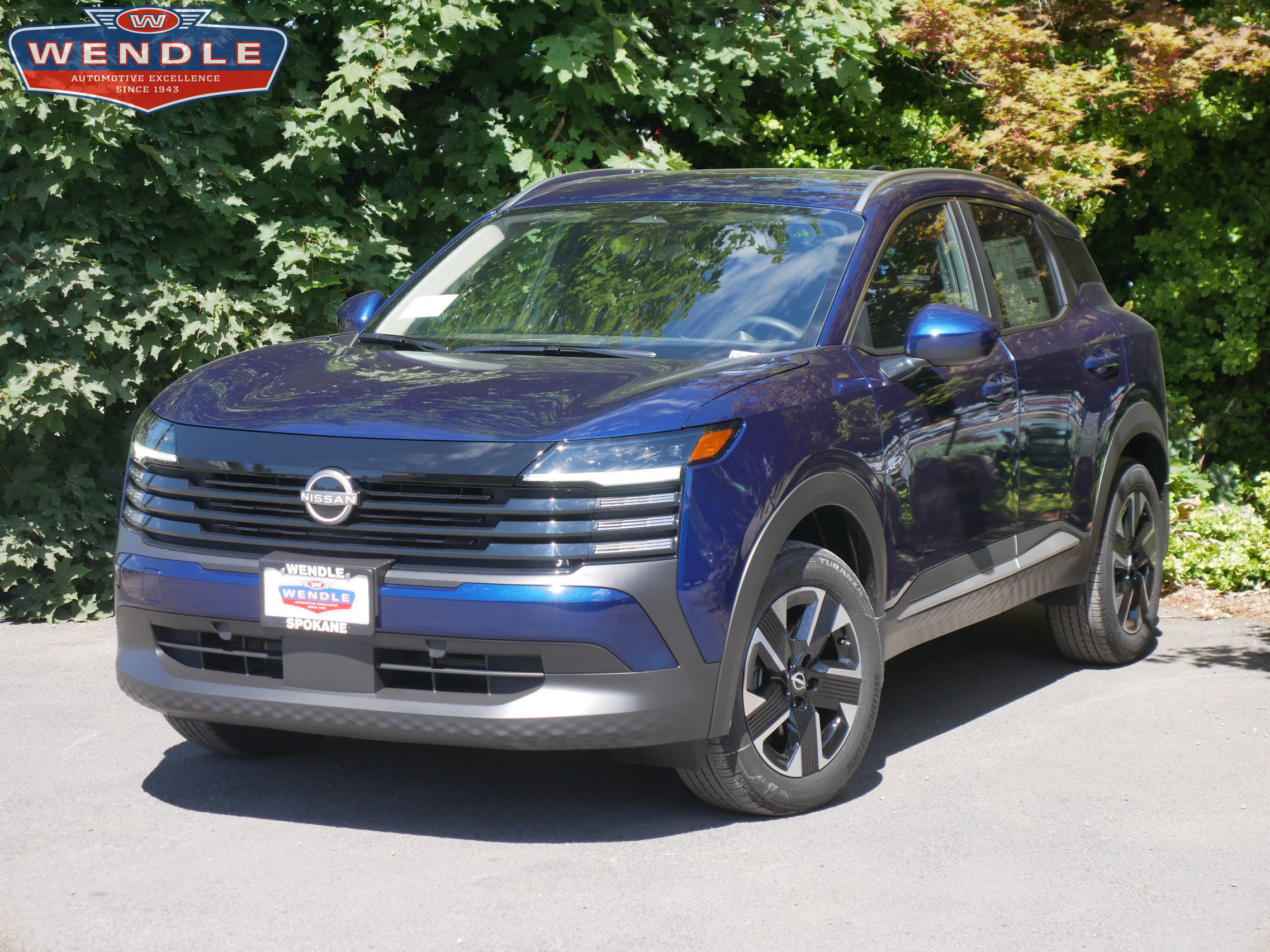 2025 Nissan Kicks SV, Deep Blue Pearl for sale in Spokane, WA — photo 1 of 30