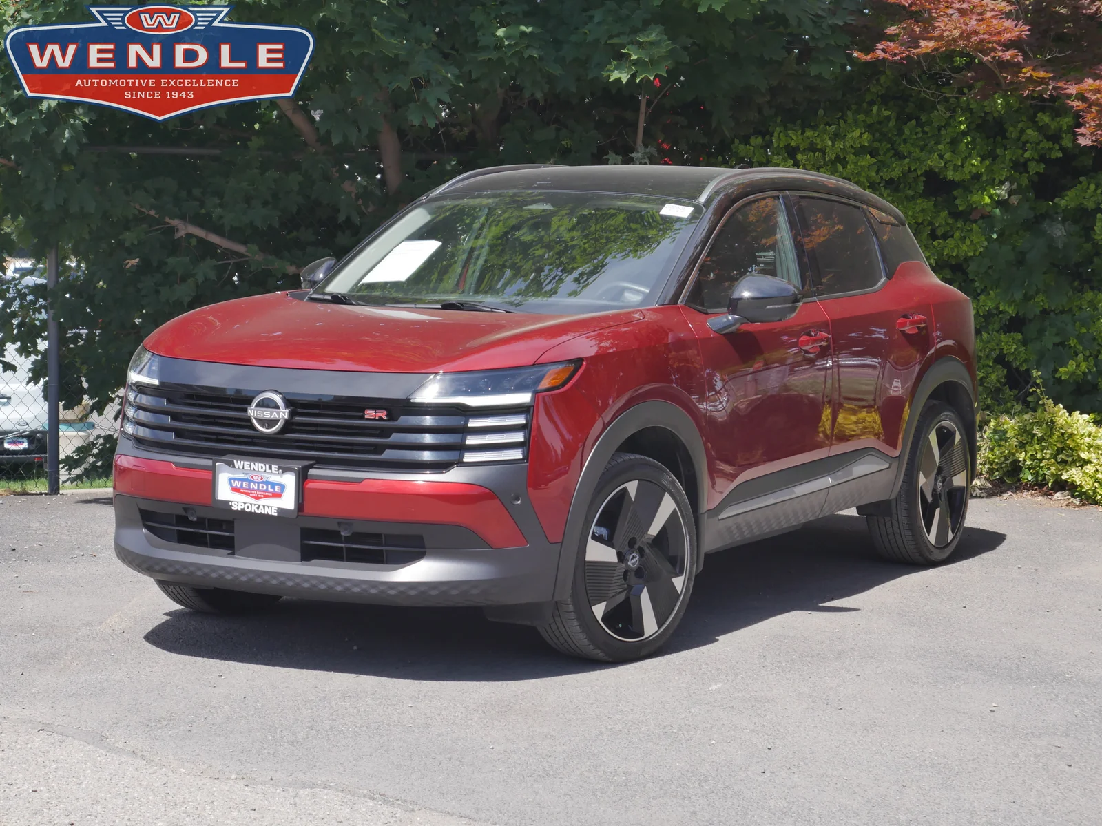 2025 Nissan Kicks SR, Scarlet Ember Tintcoat/Super Black for sale in Spokane, WA — photo 1 of 31