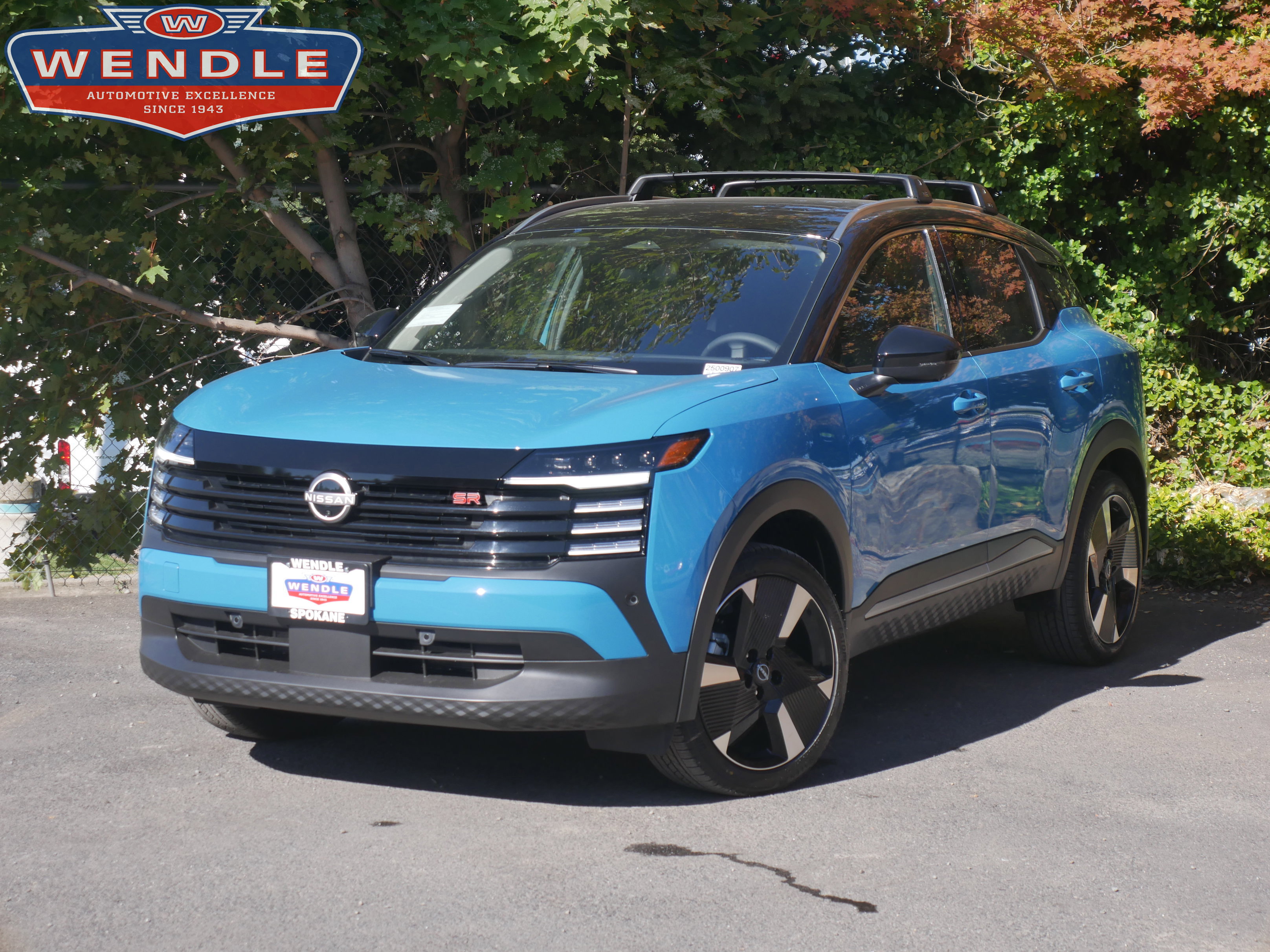2026 Nissan Kicks SR, Arctic Ice Blue Metallic/Super Black for sale in Spokane, WA — photo 1 of 34