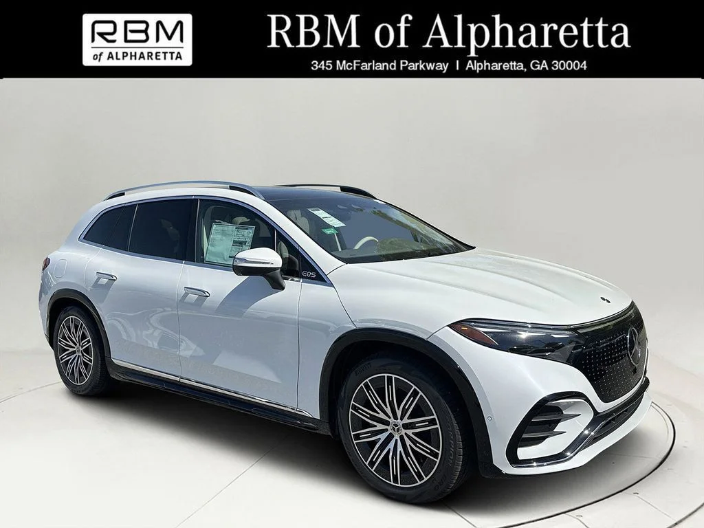 2026 Mercedes-Benz EQS 400, MANUFAKTUR Moonlight White Metallic for sale in Alpharetta, GA — photo 1 of 38