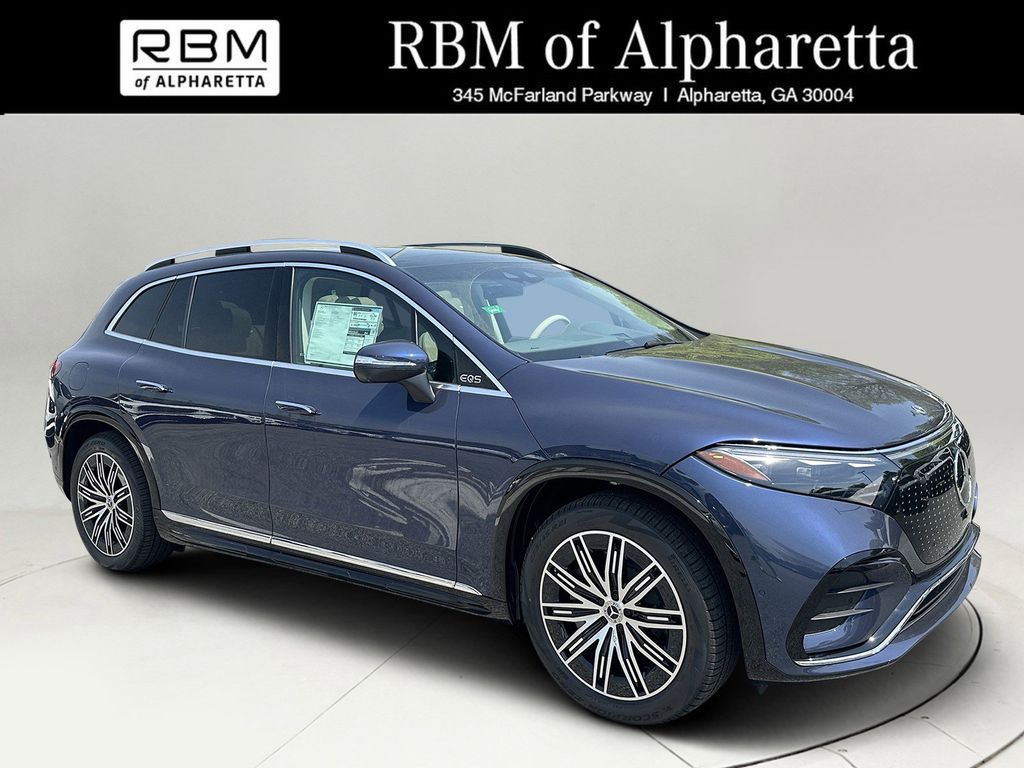 2026 Mercedes-Benz EQS 550 SUV, Twilight Blue Metallic for sale in Alpharetta, GA — photo 1 of 38