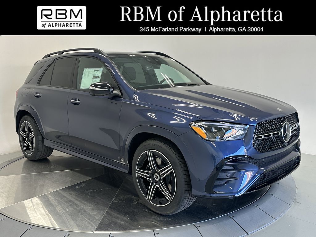 2026 Mercedes-Benz GLE GLE 350, Twilight Blue Metallic for sale in Alpharetta, GA — photo 1 of 38