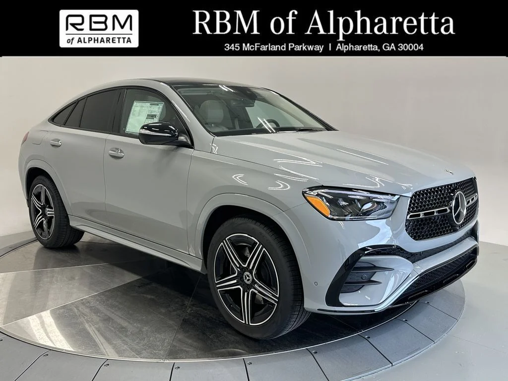 2026 Mercedes-Benz GLE GLE 450 Coupe, MANUFAKTUR Alpine Grey for sale in Alpharetta, GA — photo 1 of 40