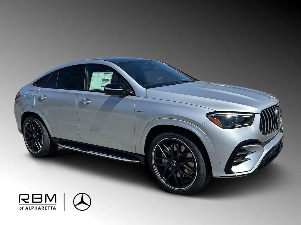2026 Mercedes-Benz GLE GLE 53 AMG, Cirrus Silver Metallic for sale in Alpharetta, GA — photo 1 of 39