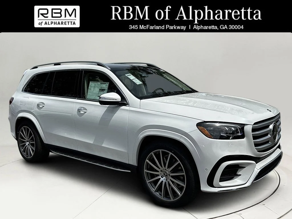 2026 Mercedes-Benz GLS GLS 450, MANUFAKTUR Moonlight White Metallic for sale in Alpharetta, GA — photo 1 of 39