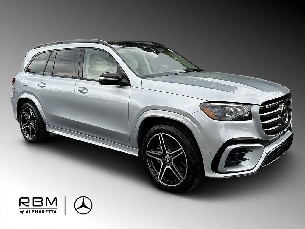 2025 Mercedes-Benz GLS GLS 450, Cirrus Silver Metallic for sale in Alpharetta, GA — photo 1 of 37