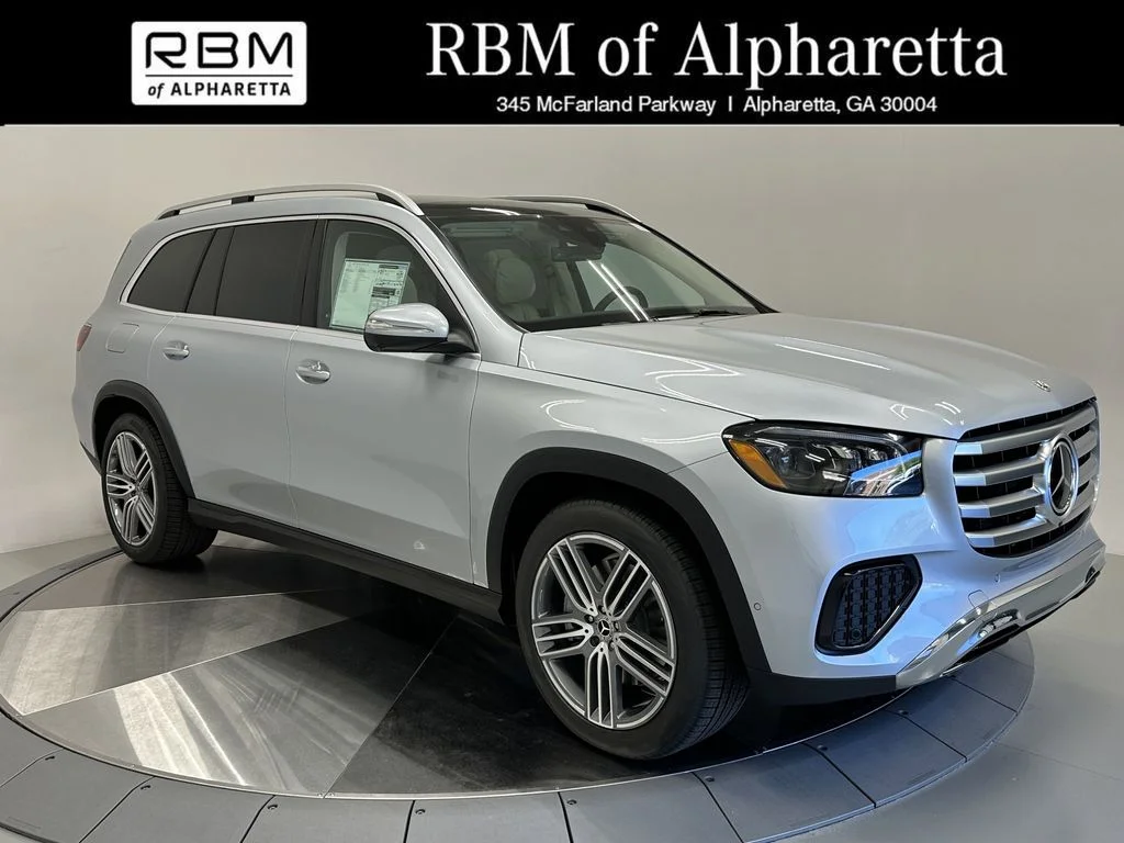 2026 Mercedes-Benz GLS GLS 450, Cirrus Silver Metallic for sale in Alpharetta, GA — photo 1 of 42