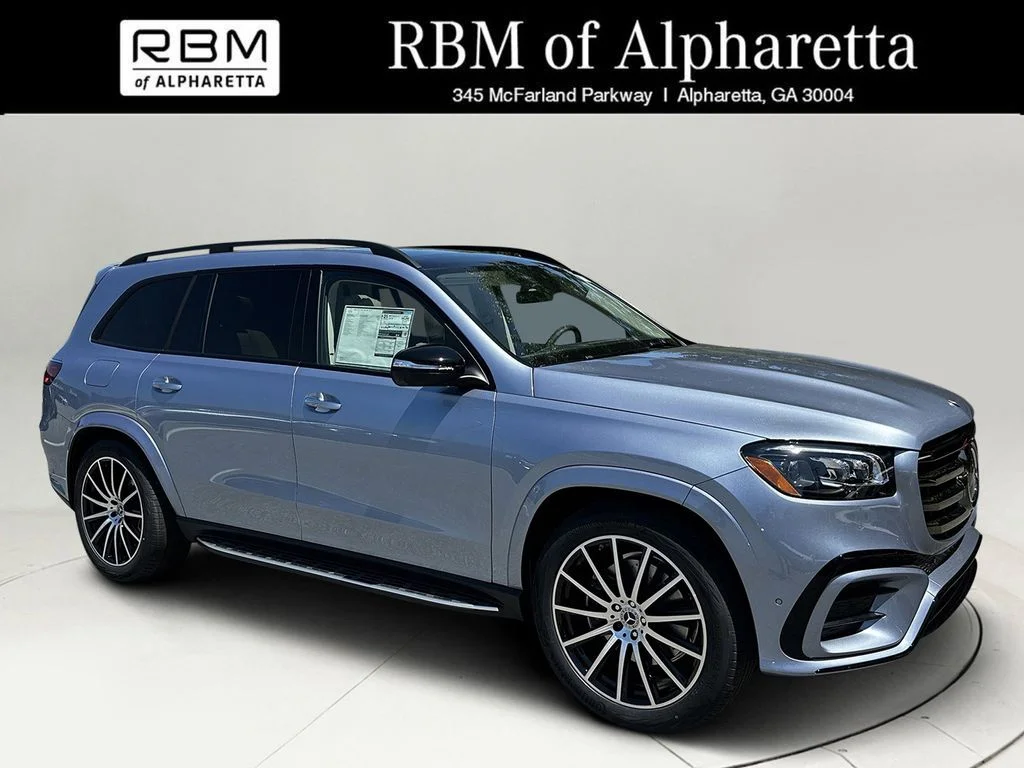 2026 Mercedes-Benz GLS GLS 450, MANUFAKTUR Light Blue Met for sale in Alpharetta, GA — photo 1 of 38