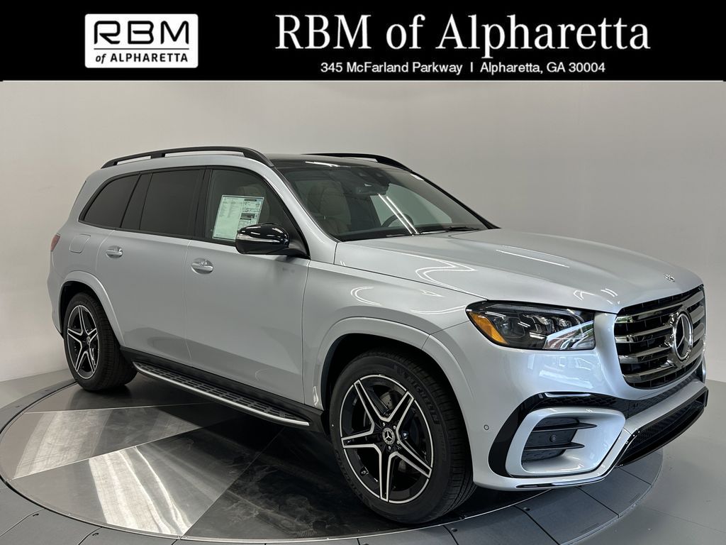 2026 Mercedes-Benz GLS GLS 450, Cirrus Silver Metallic for sale in Alpharetta, GA — photo 1 of 40