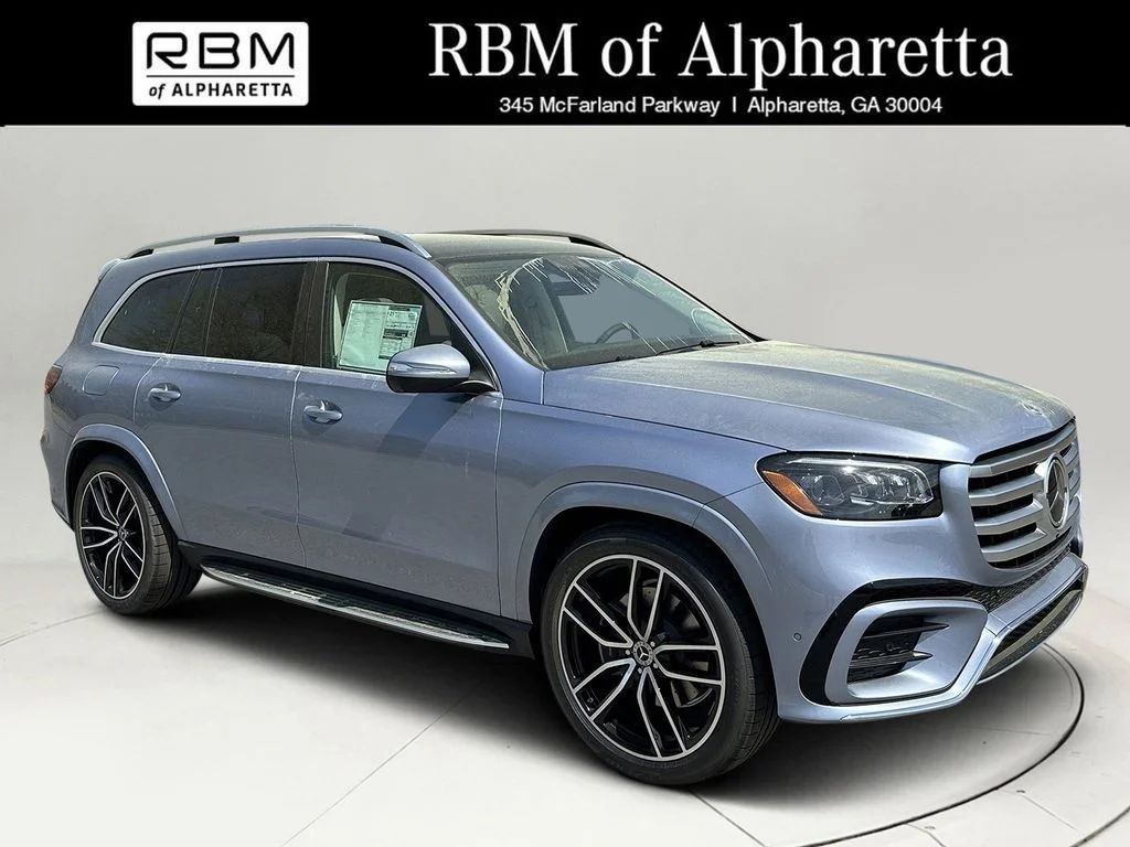 2026 Mercedes-Benz GLS GLS 450, MANUFAKTUR Light Blue Met for sale in Alpharetta, GA — photo 1 of 39