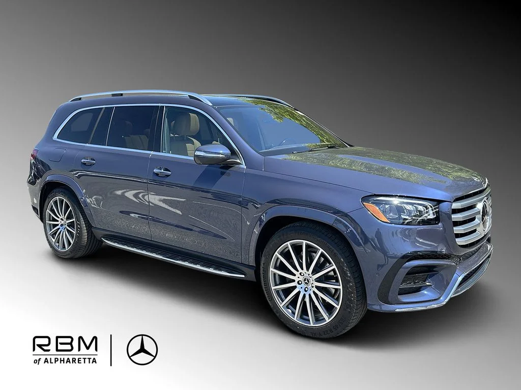 2024 Mercedes-Benz GLS GLS 580, Twilight Blue Metallic for sale in Alpharetta, GA — photo 1 of 36