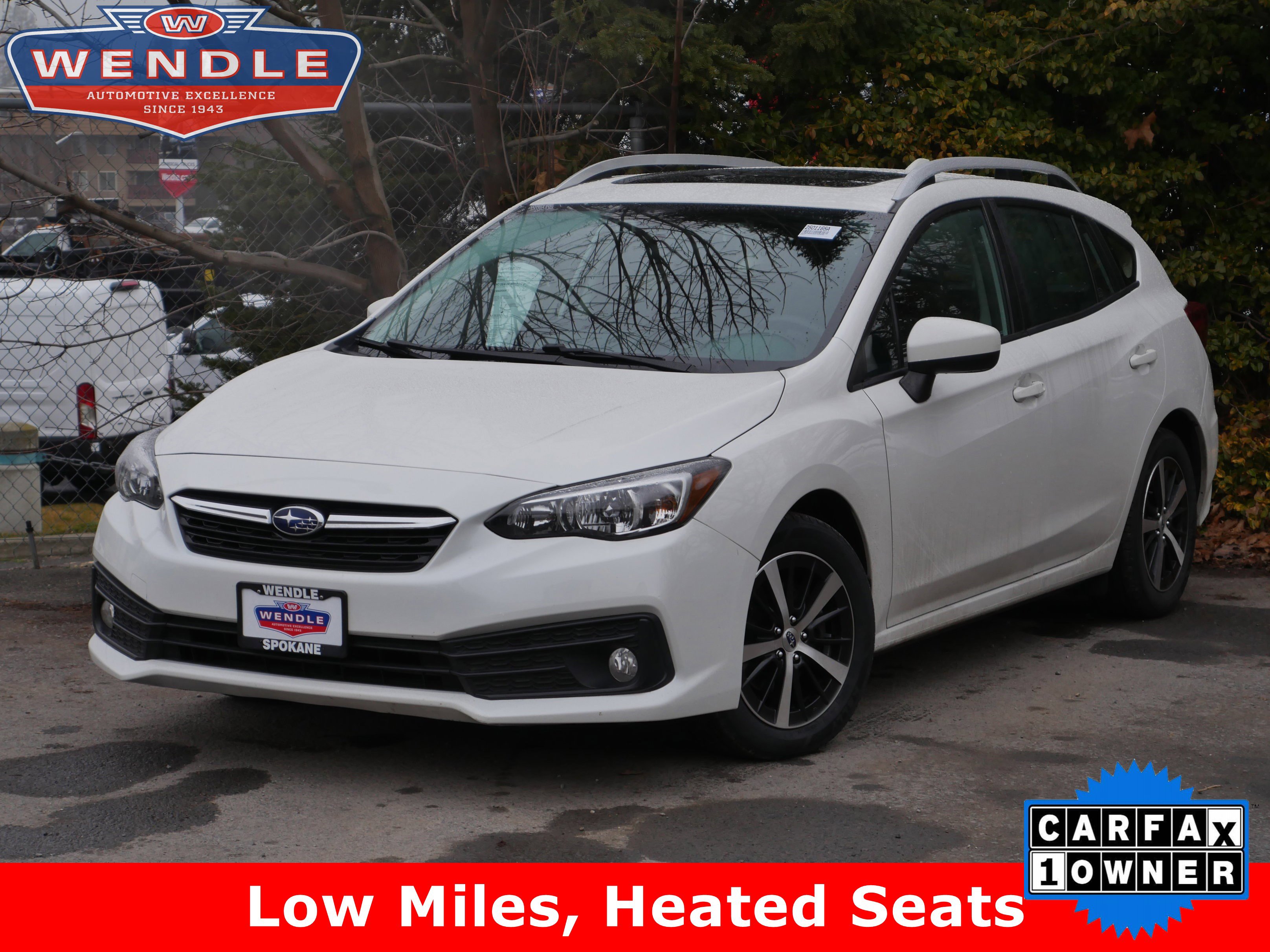 2022 Subaru Impreza Premium, Crystal White Pearl for sale in Spokane, WA — photo 1 of 33