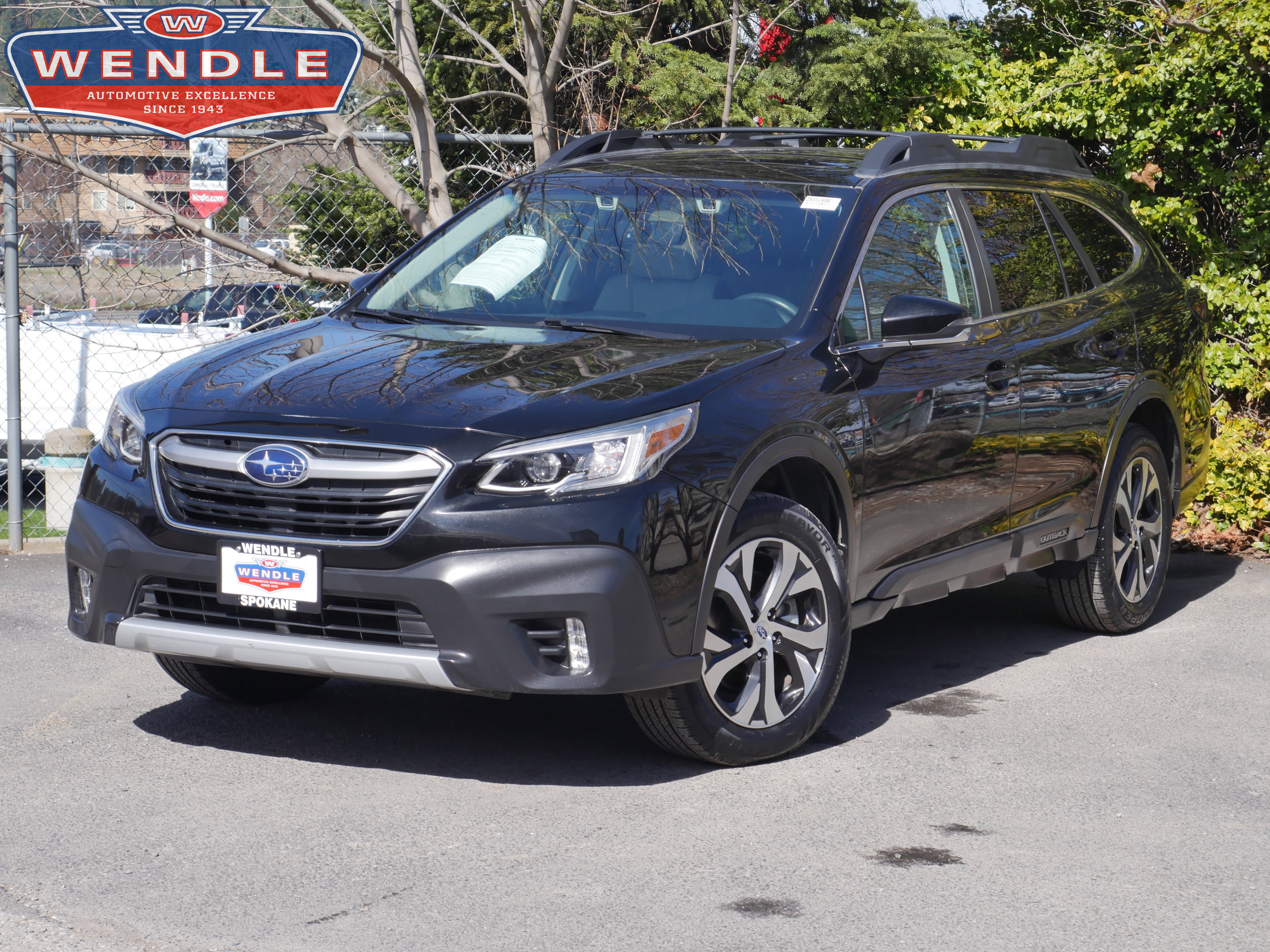 2020 Subaru Outback Limited, Crystal Black Silica for sale in Spokane, WA — photo 1 of 36
