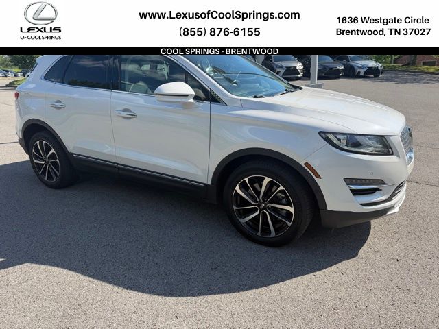 2019 Lincoln MKC Reserve, White Platinum for sale in Brentwood, TN — photo 1 of 8