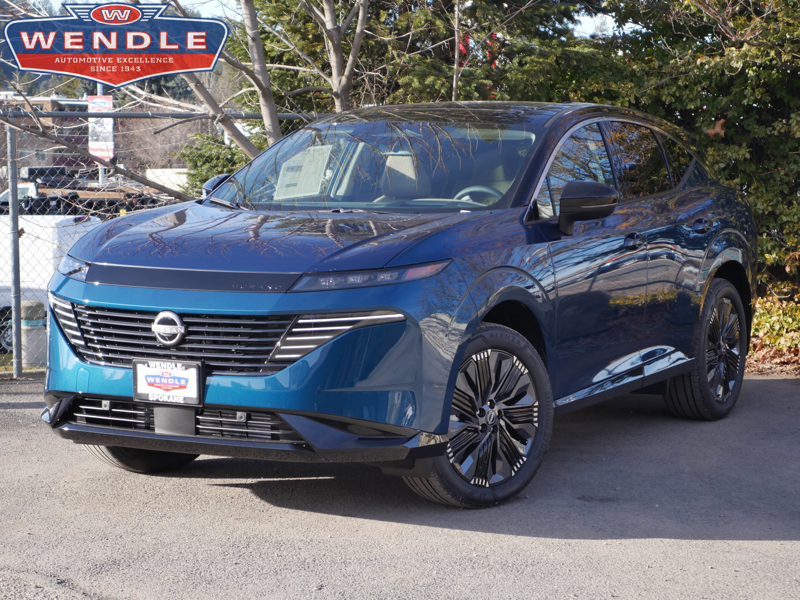 2026 Nissan Murano Platinum, Aurora Blue Pearl Metallic/Super Black for sale in Spokane, WA — photo 1 of 38