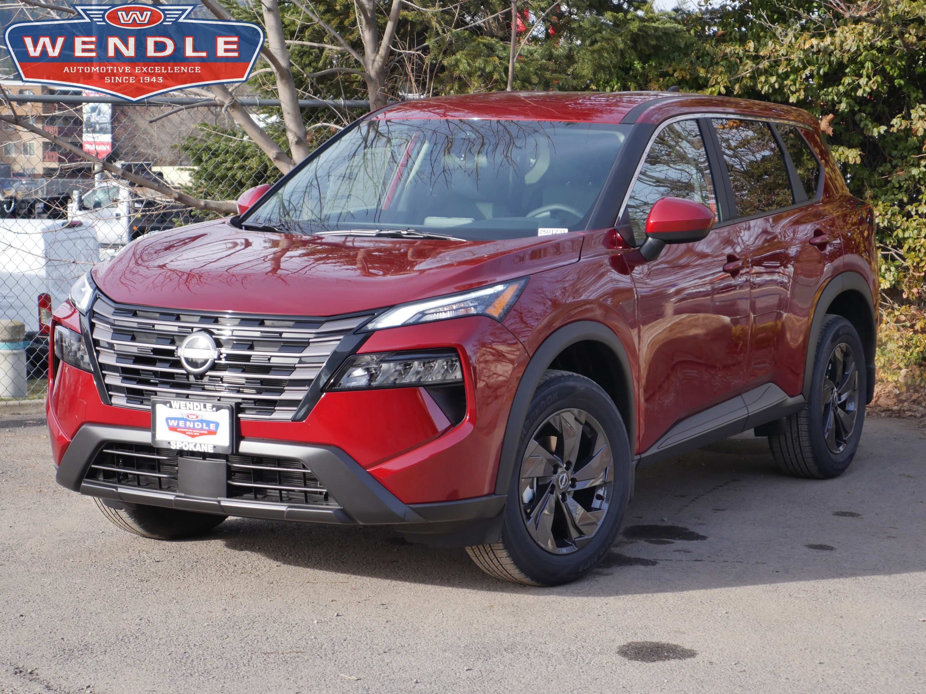 2026 Nissan Rogue SV, Scarlet Ember Tintcoat for sale in Spokane, WA — photo 1 of 32