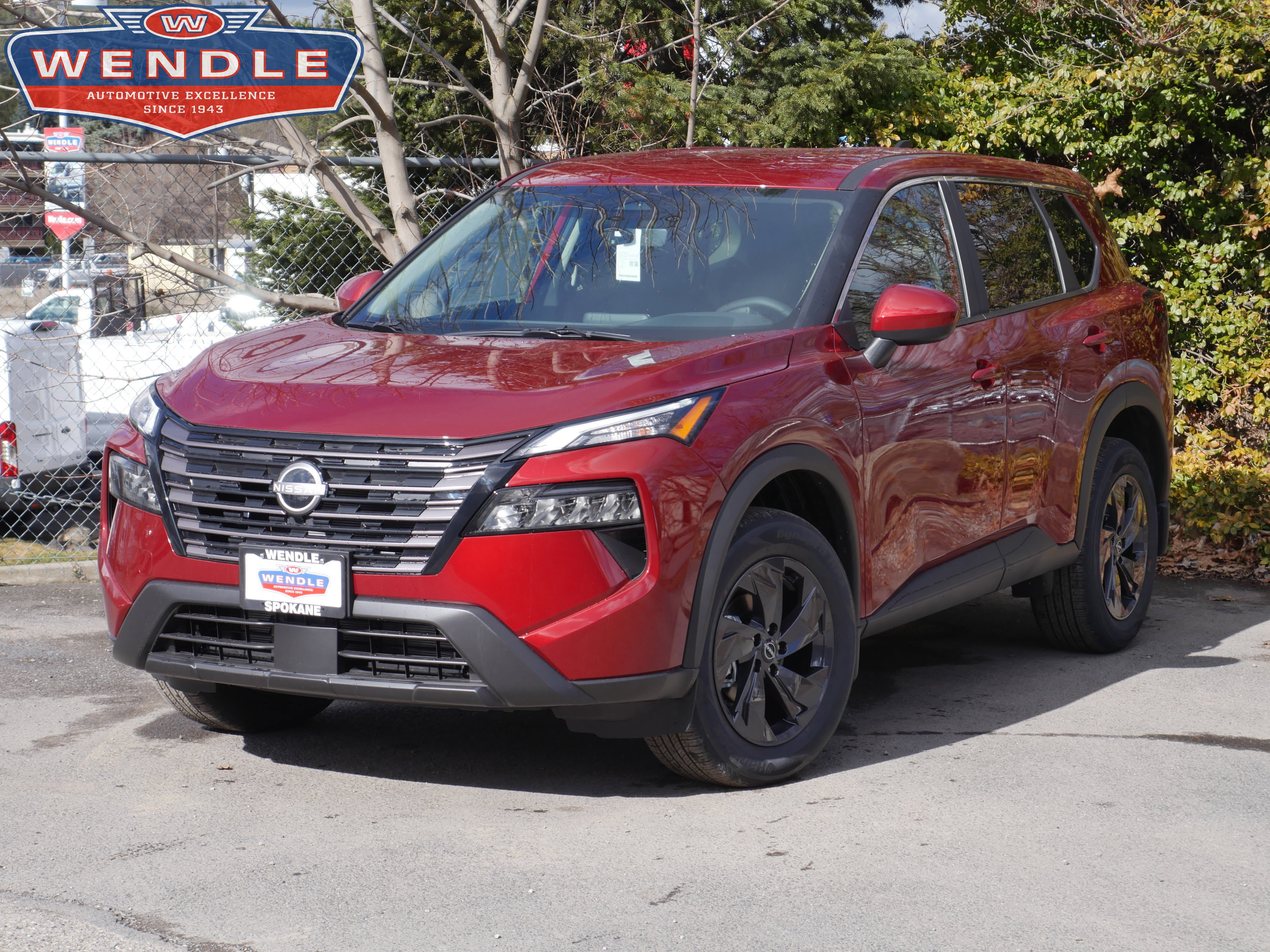 2026 Nissan Rogue SV, Scarlet Ember Tintcoat for sale in Spokane, WA — photo 1 of 32