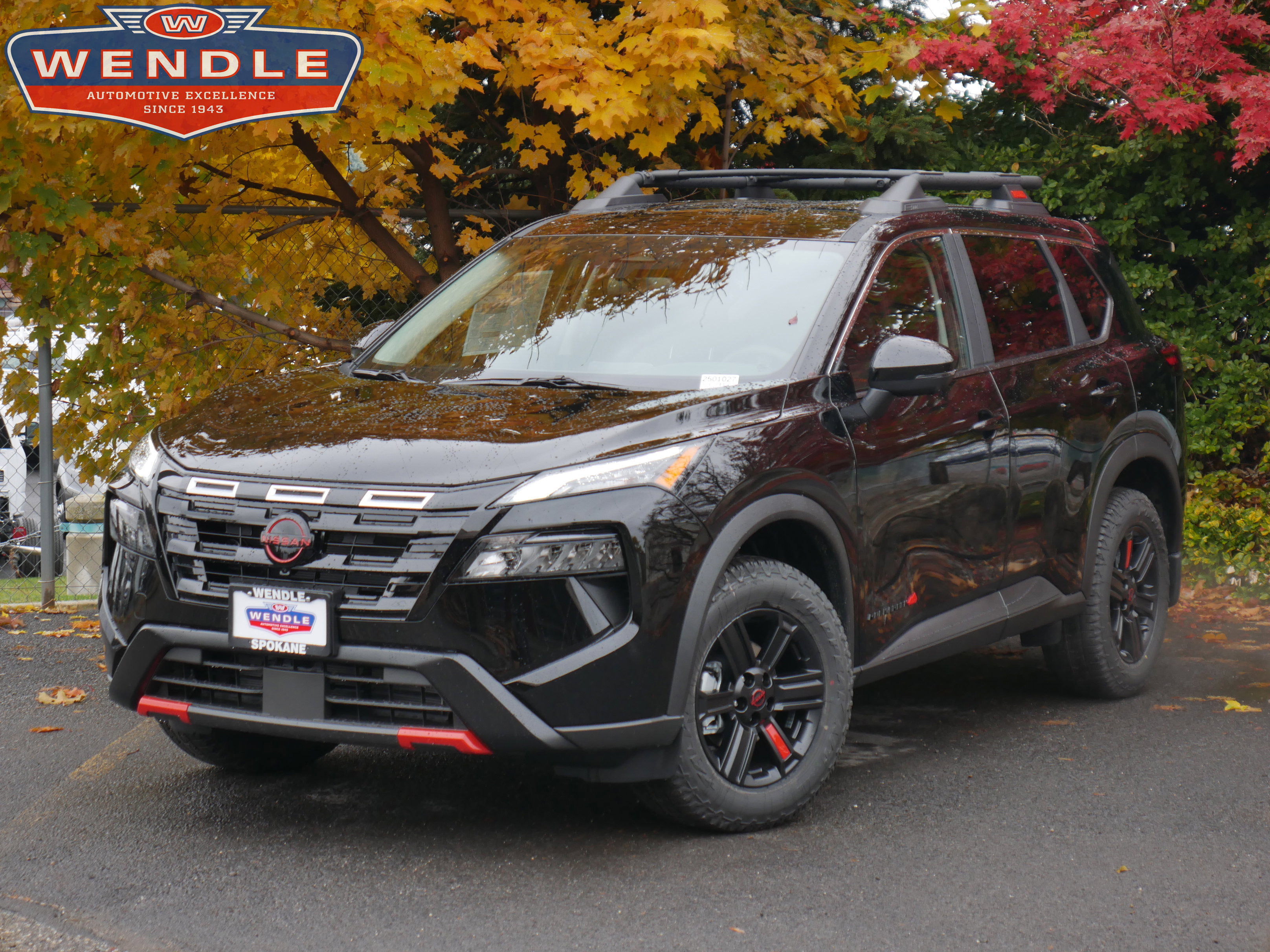 2026 Nissan Rogue Rock Creek, Super Black for sale in Spokane, WA — photo 1 of 36