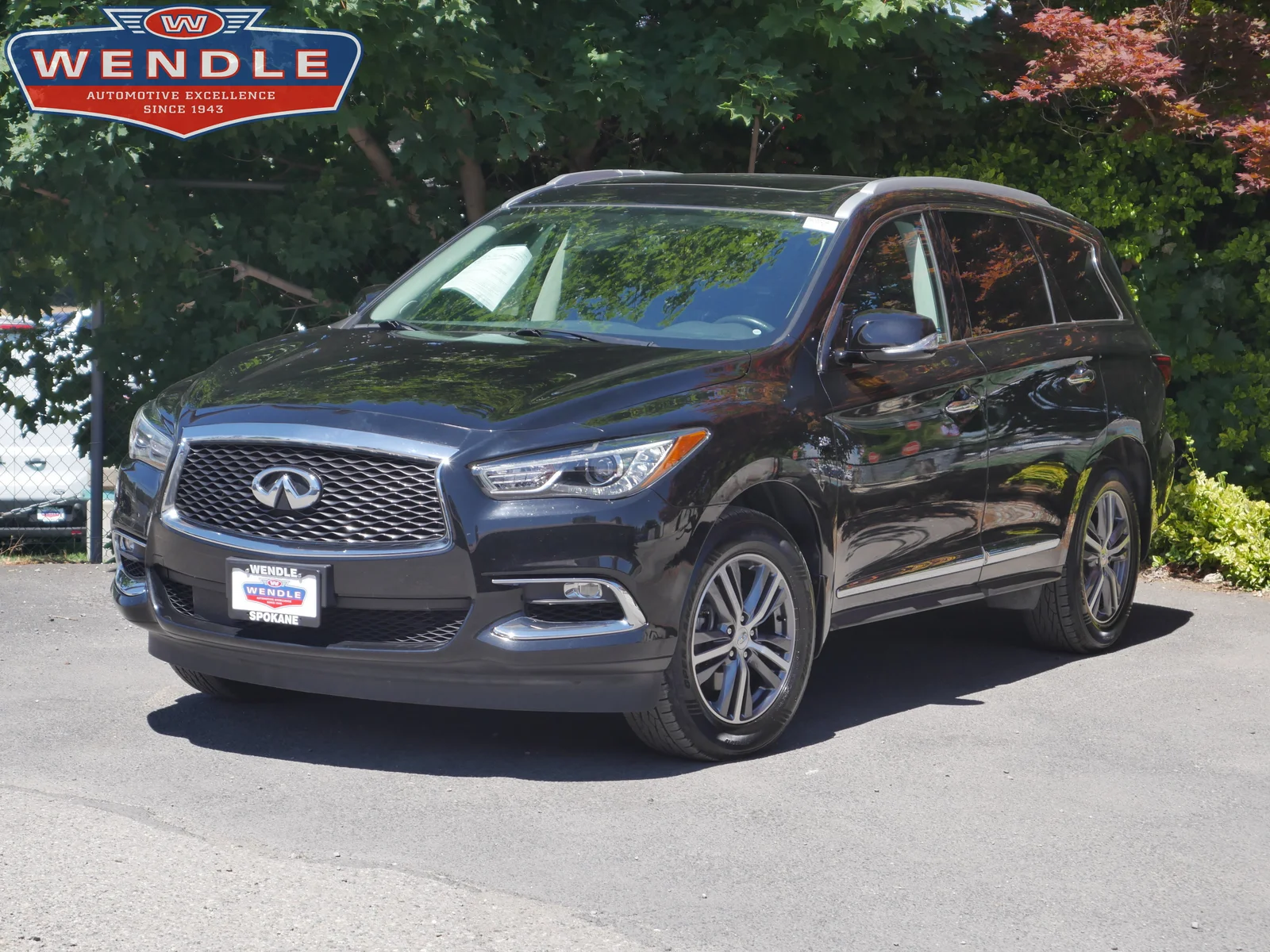 2019 INFINITI QX60 LUXE, Black Obsidian for sale in Spokane, WA — photo 1 of 45