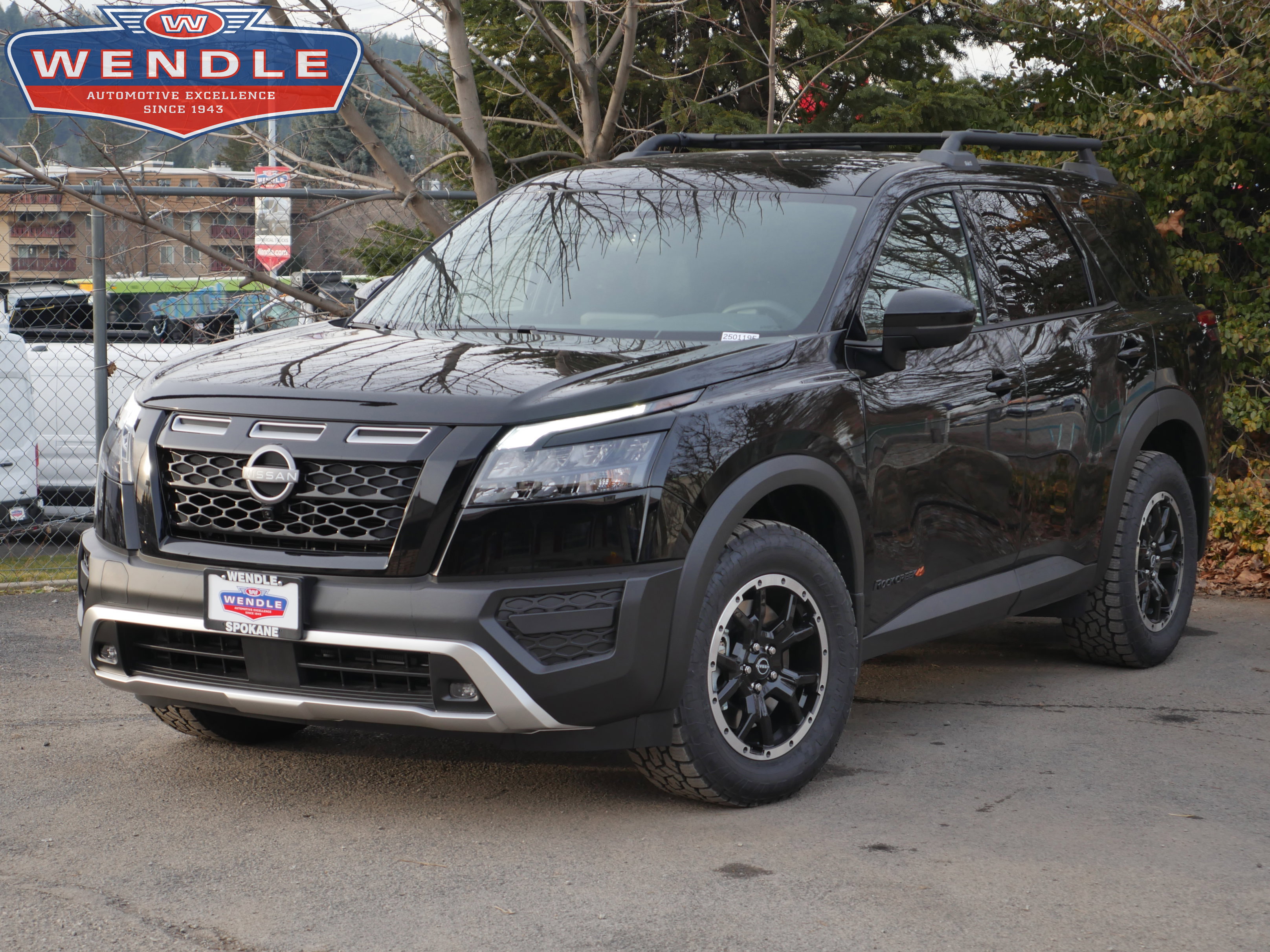 2025 Nissan Pathfinder Rock Creek, Super Black for sale in Spokane, WA — photo 1 of 35