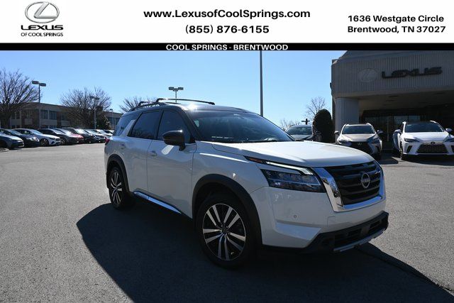2023 Nissan Pathfinder Platinum, White for sale in Brentwood, TN — photo 1 of 36