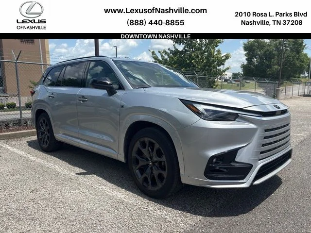 2025 Lexus TX 500h F SPORT Luxury, Celestial Silver Metallic for sale in Nashville, TN — photo 1 of 12