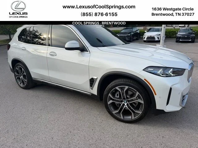 2024 BMW X5 xDrive40i, White for sale in Brentwood, TN