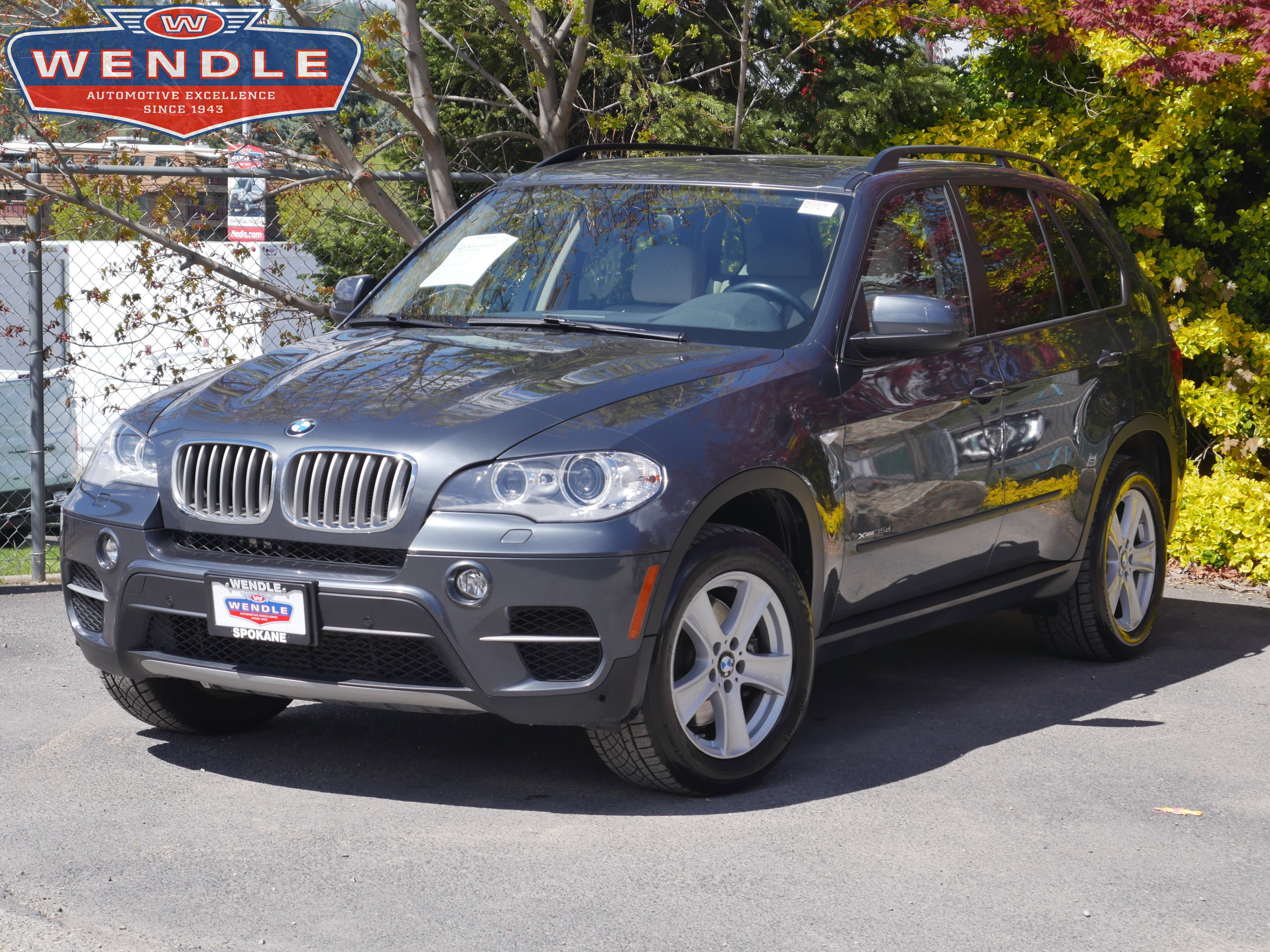 2012 BMW X5 35d, Blue for sale in Spokane, WA — photo 1 of 34
