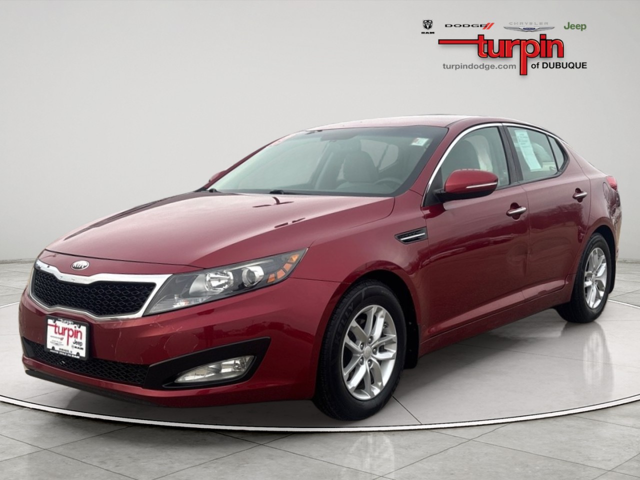 2013 Kia Optima LX, RED for sale in Dubuque, IA — photo 1 of 16