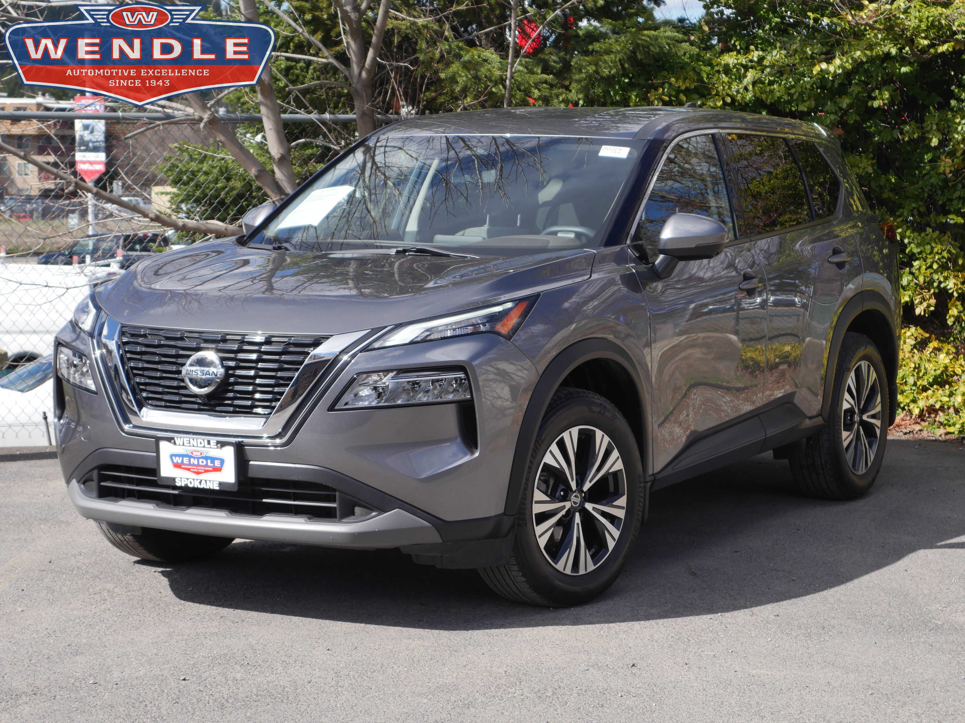 2021 Nissan Rogue SV, Gun Metallic for sale in Spokane, WA — photo 1 of 33