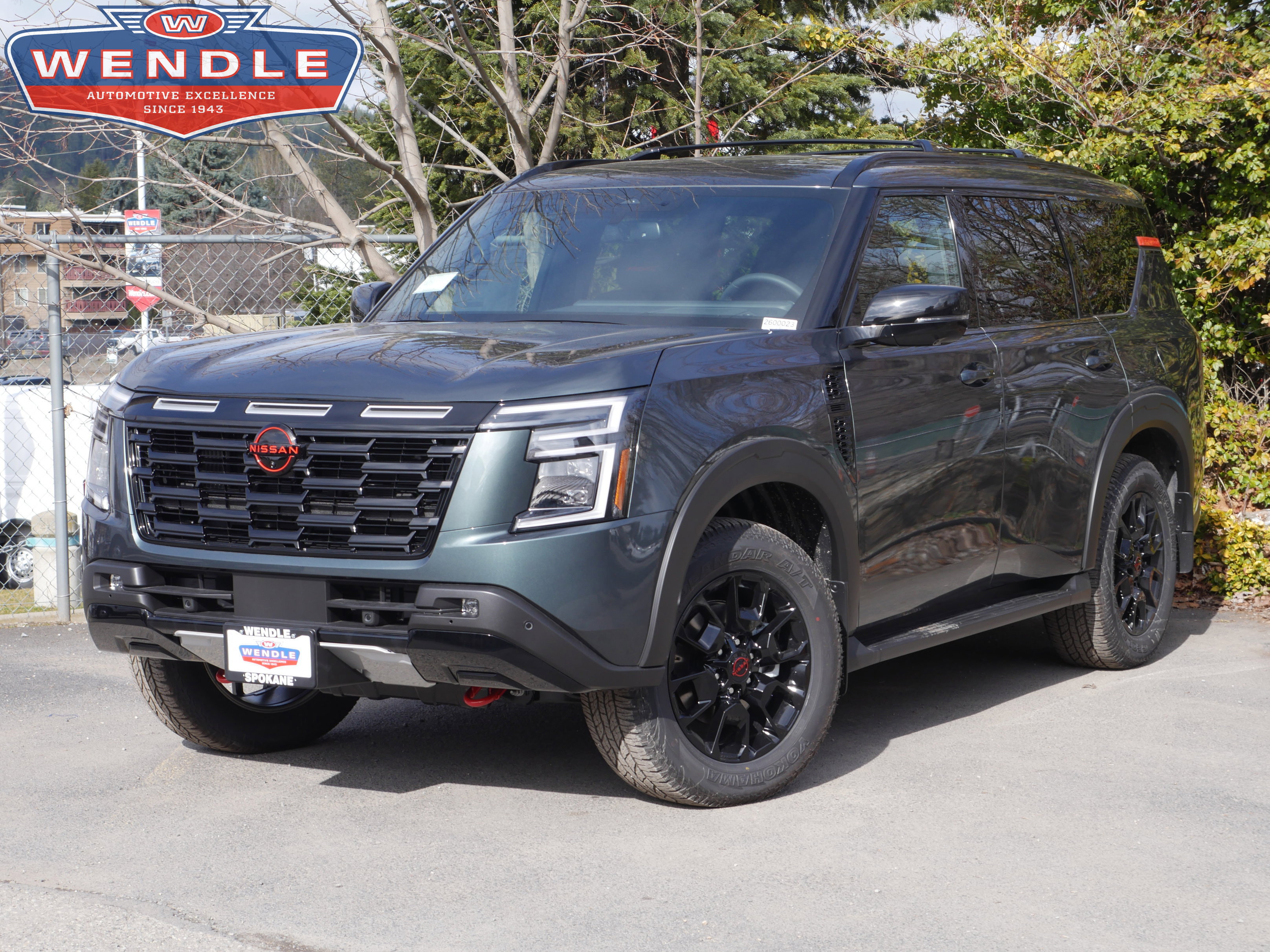 2026 Nissan Armada PRO-4X, Alpine Metallic for sale in Spokane, WA — photo 1 of 38