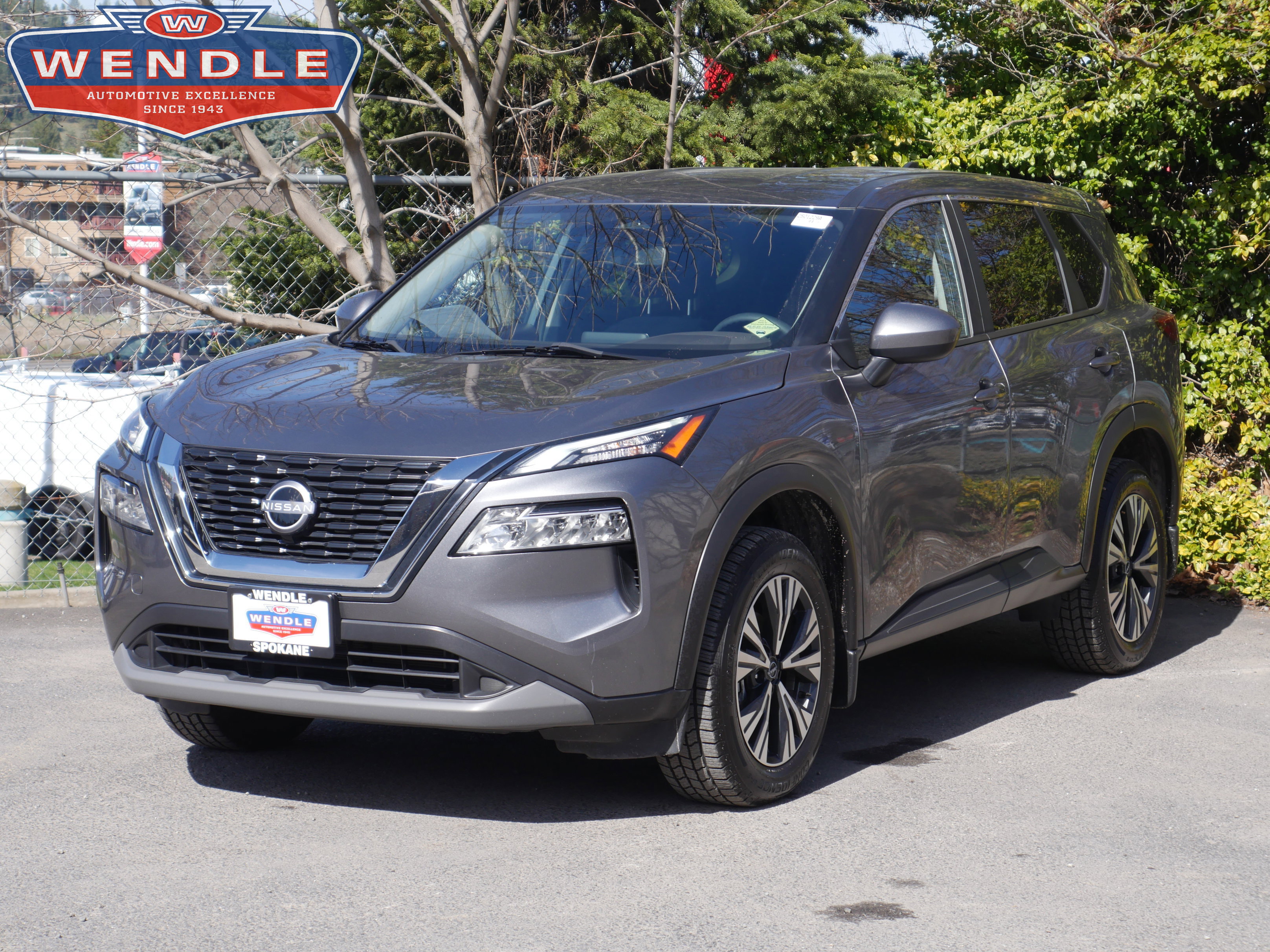 2023 Nissan Rogue SV, Gun Metallic for sale in Spokane, WA — photo 1 of 31