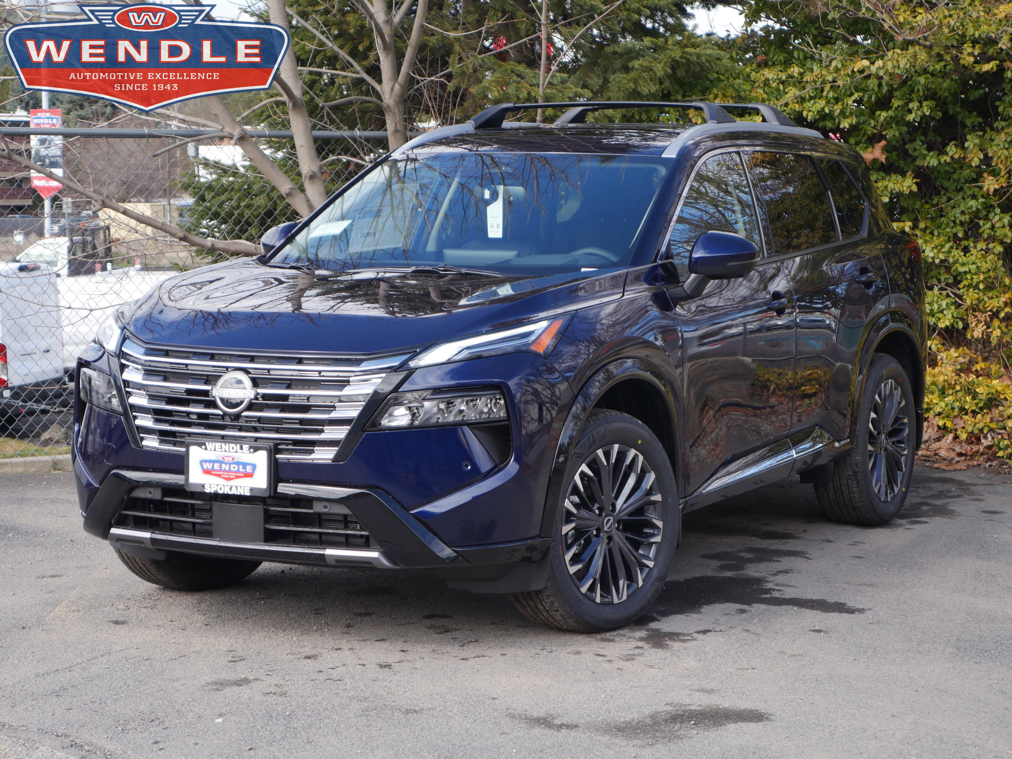 2026 Nissan Rogue Platinum, Deep Ocean Blue Pearl for sale in Spokane, WA — photo 1 of 35