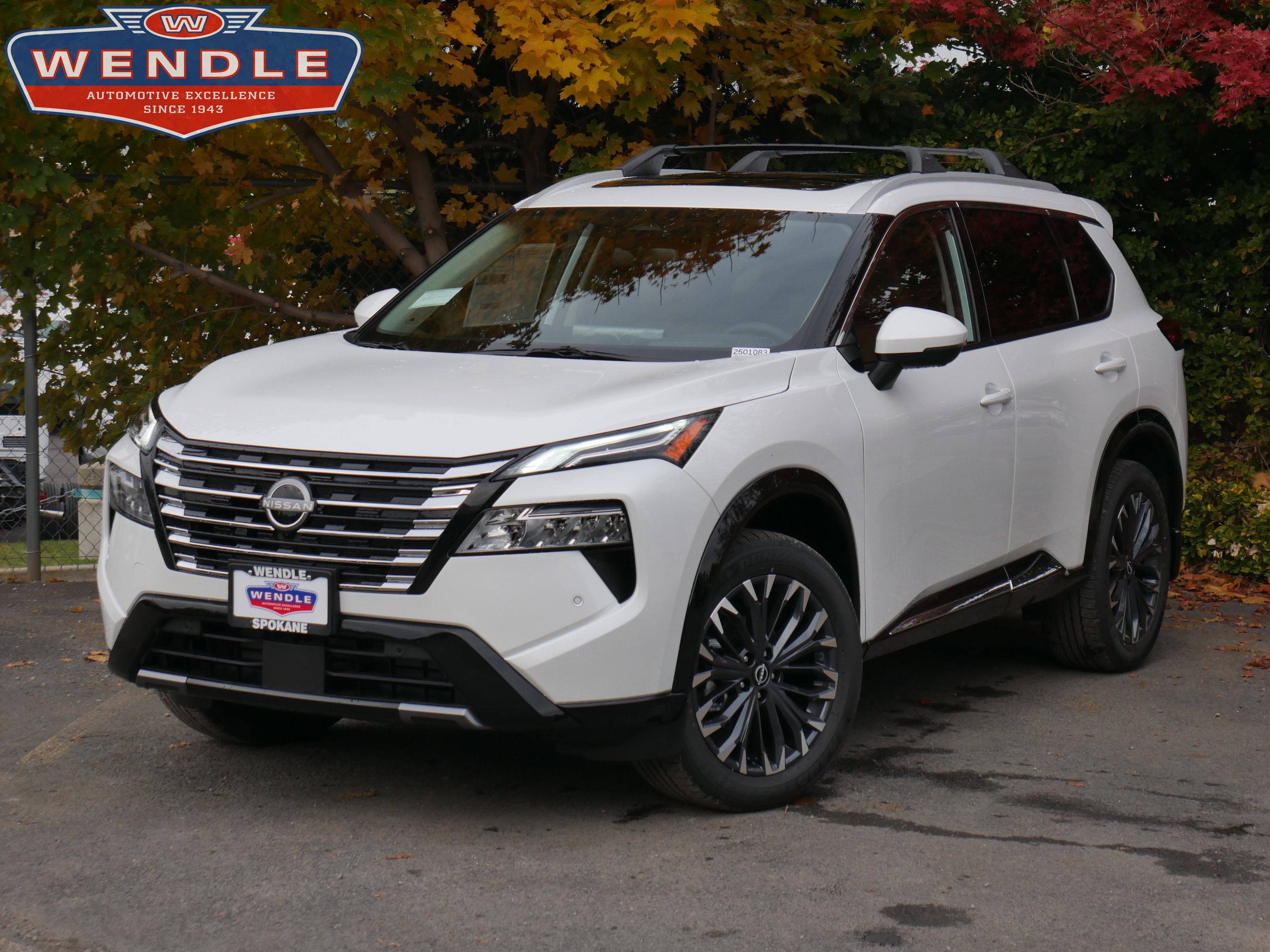2026 Nissan Rogue Platinum, Everest White Pearl Tricoat for sale in Spokane, WA — photo 1 of 37