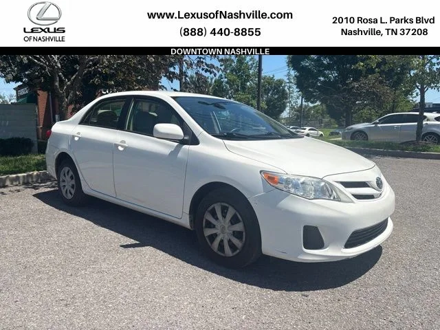 2011 Toyota Corolla LE, Super White for sale in Nashville, TN — photo 1 of 11
