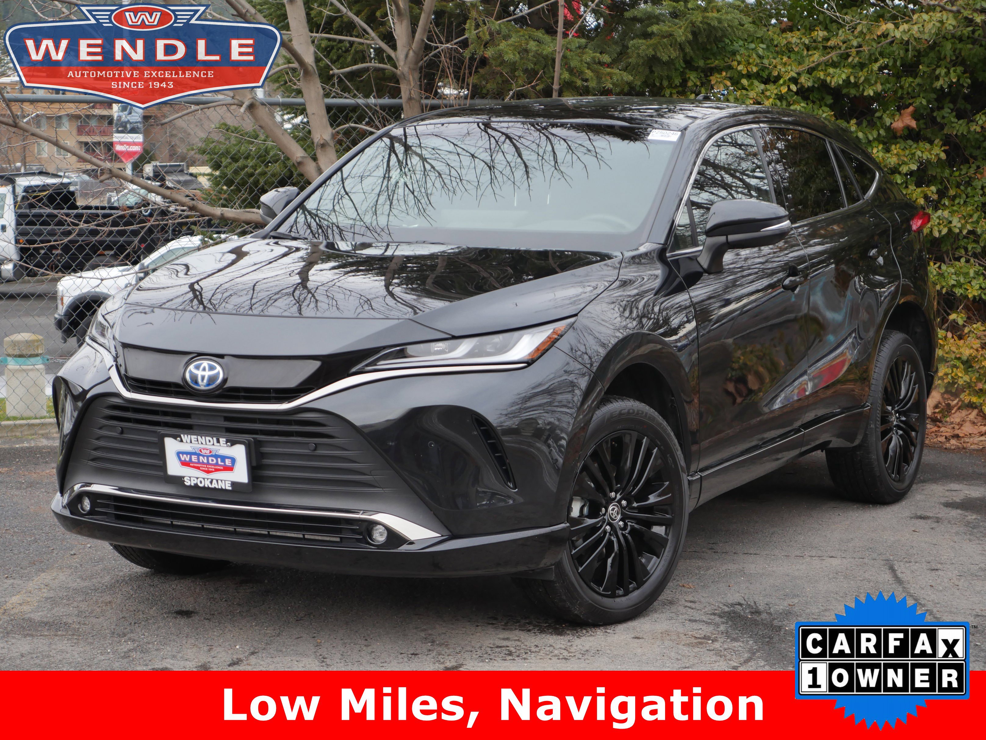 2023 Toyota Venza Nightshade, Celestial Black for sale in Spokane, WA — photo 1 of 39