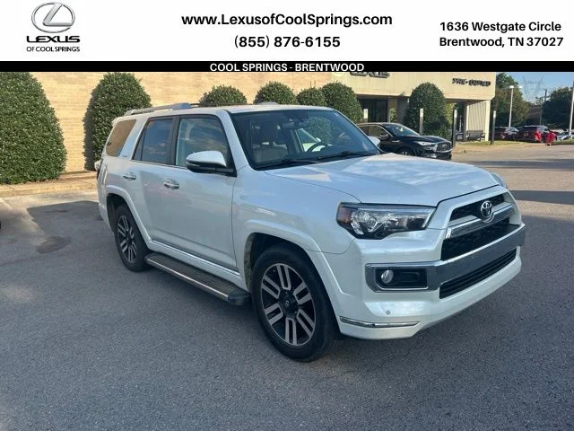 2019 Toyota 4Runner Limited, Blizzard Pearl for sale in Brentwood, TN