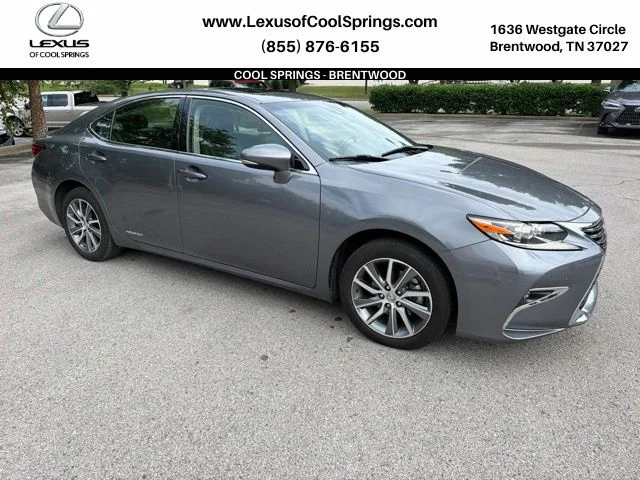 2016 Lexus ES 300h, Nebula Gray Pearl for sale in Brentwood, TN — photo 1 of 7